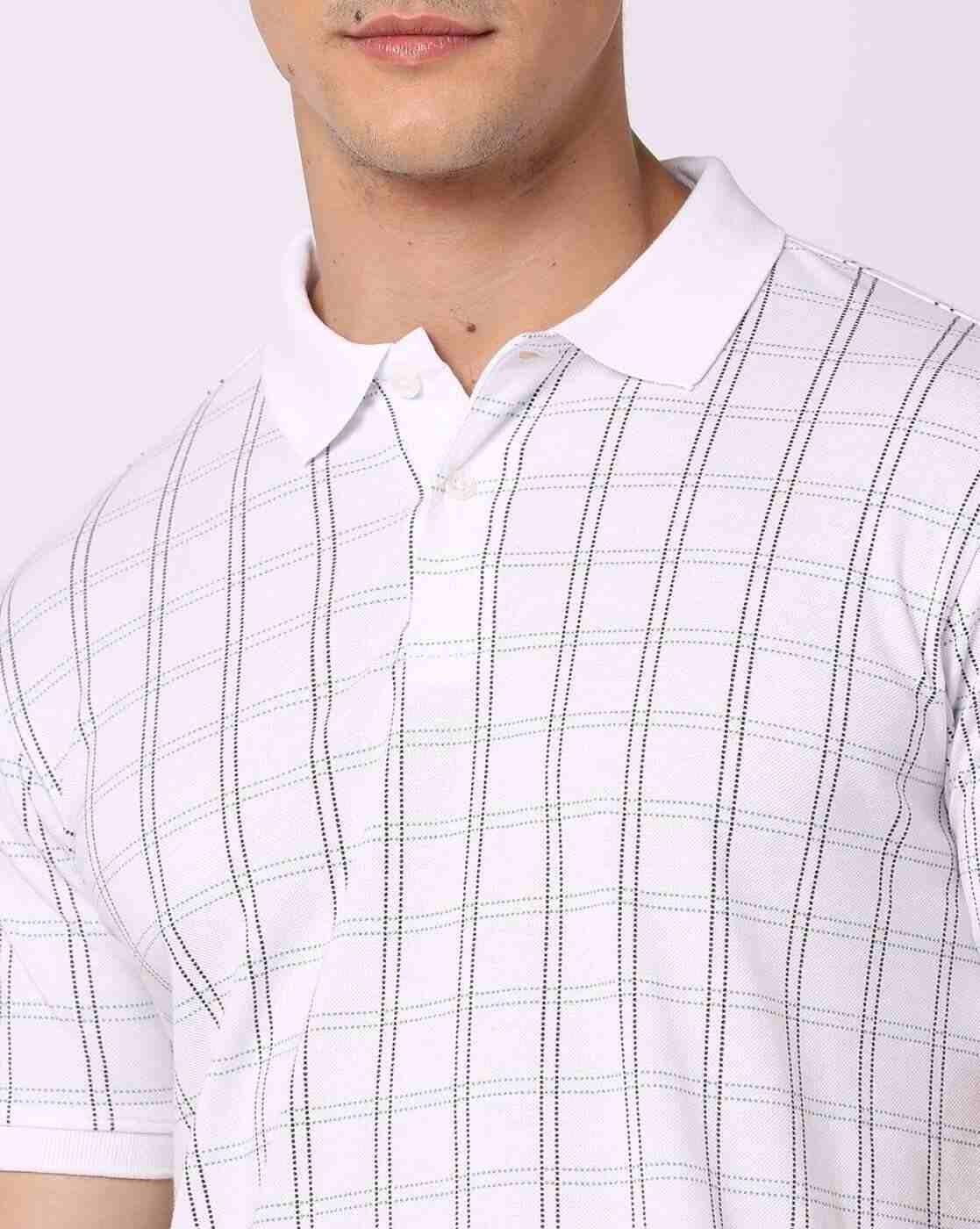 NETPLAY | Checked Regular Fit Polo T-Shirt|3