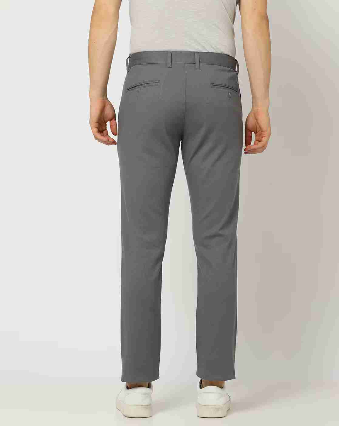NETPLAY | Flat-Front Tapered Fit Trousers|2