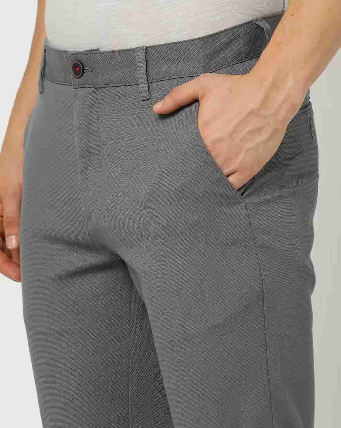 NETPLAY | Flat-Front Tapered Fit Trousers|3