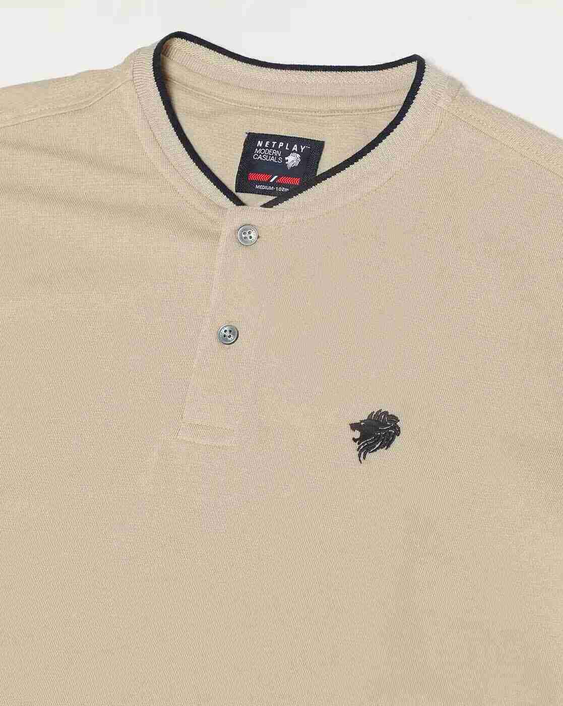 NETPLAY | Regular Fit Polo T-Shirt with Logo Embroidery|4