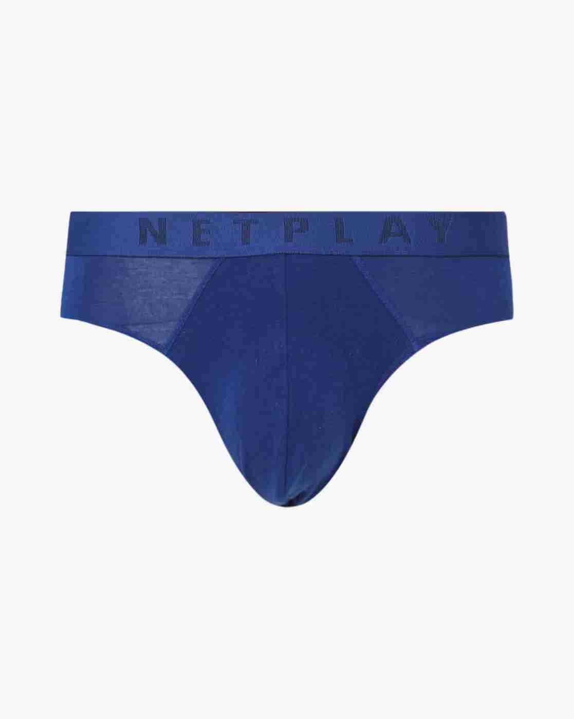 NETPLAY | Cotton Briefs with Logo Waistband|0