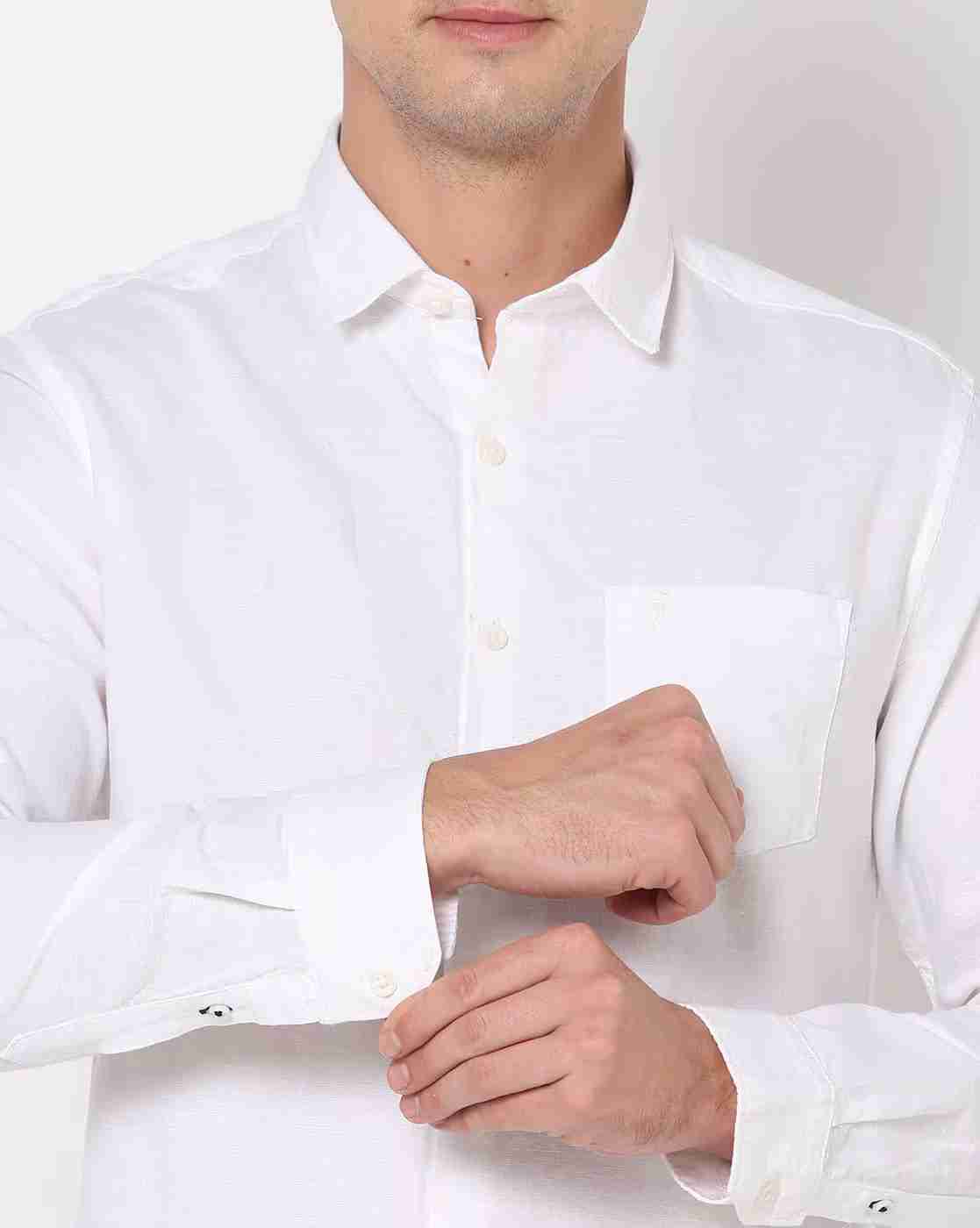 NETPLAY | Slim Fit Shirt with Spread Collar|3