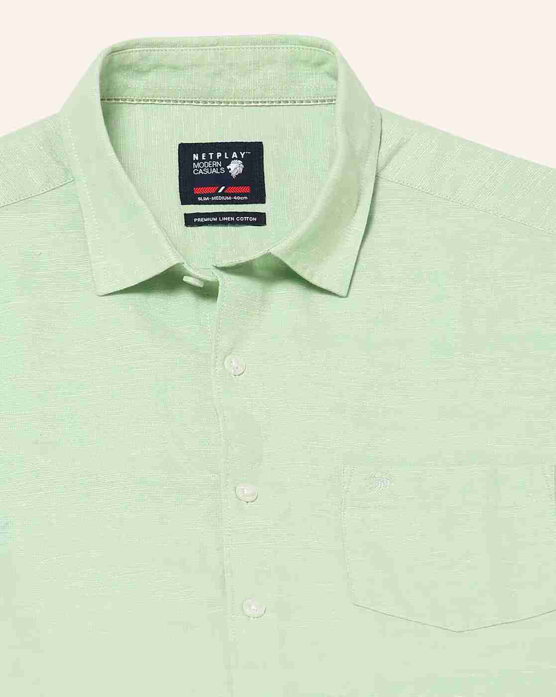 NETPLAY | Slim Fit Shirt with Patch Pocket|4