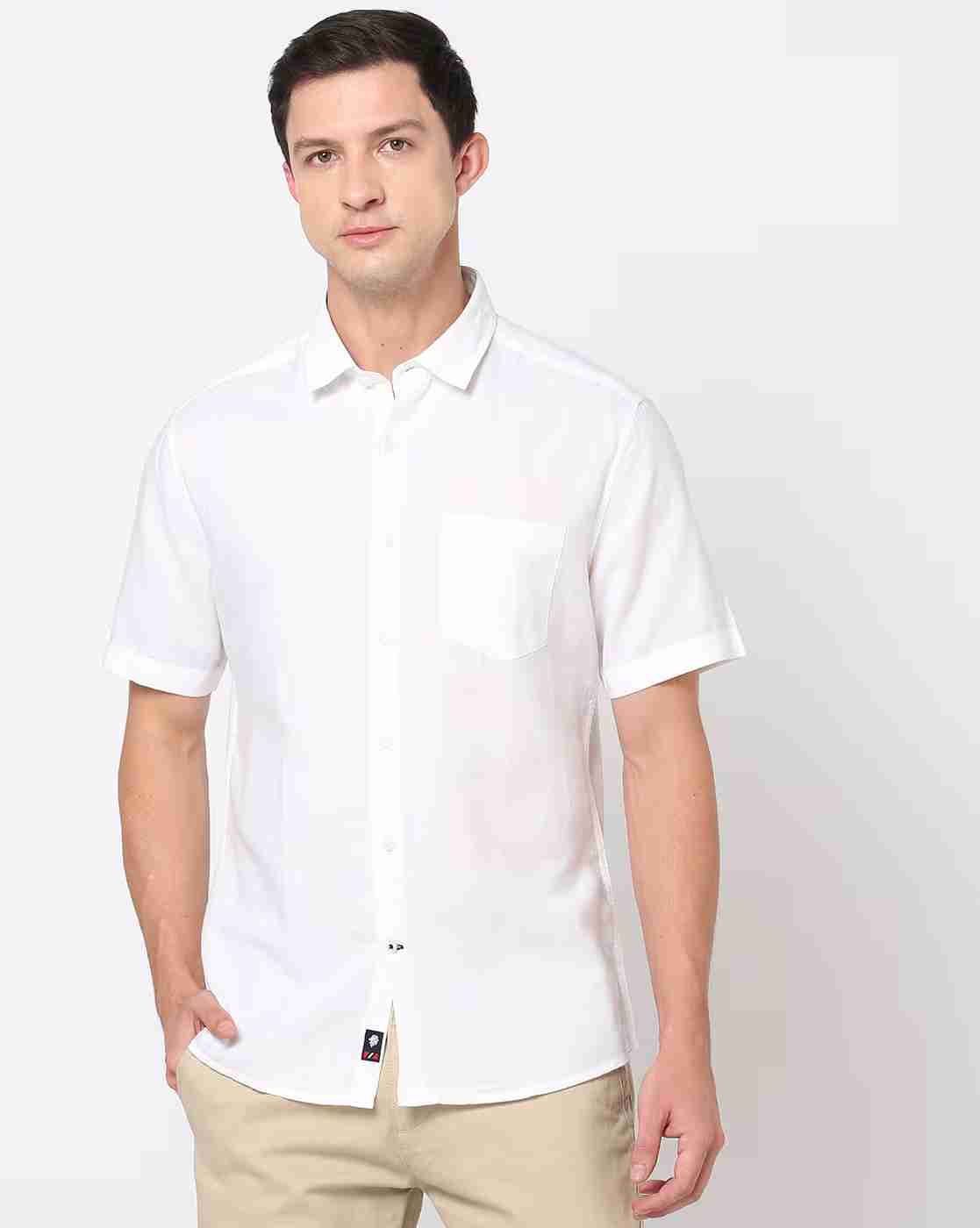 Slim Fit Shirt with Patch Pocket