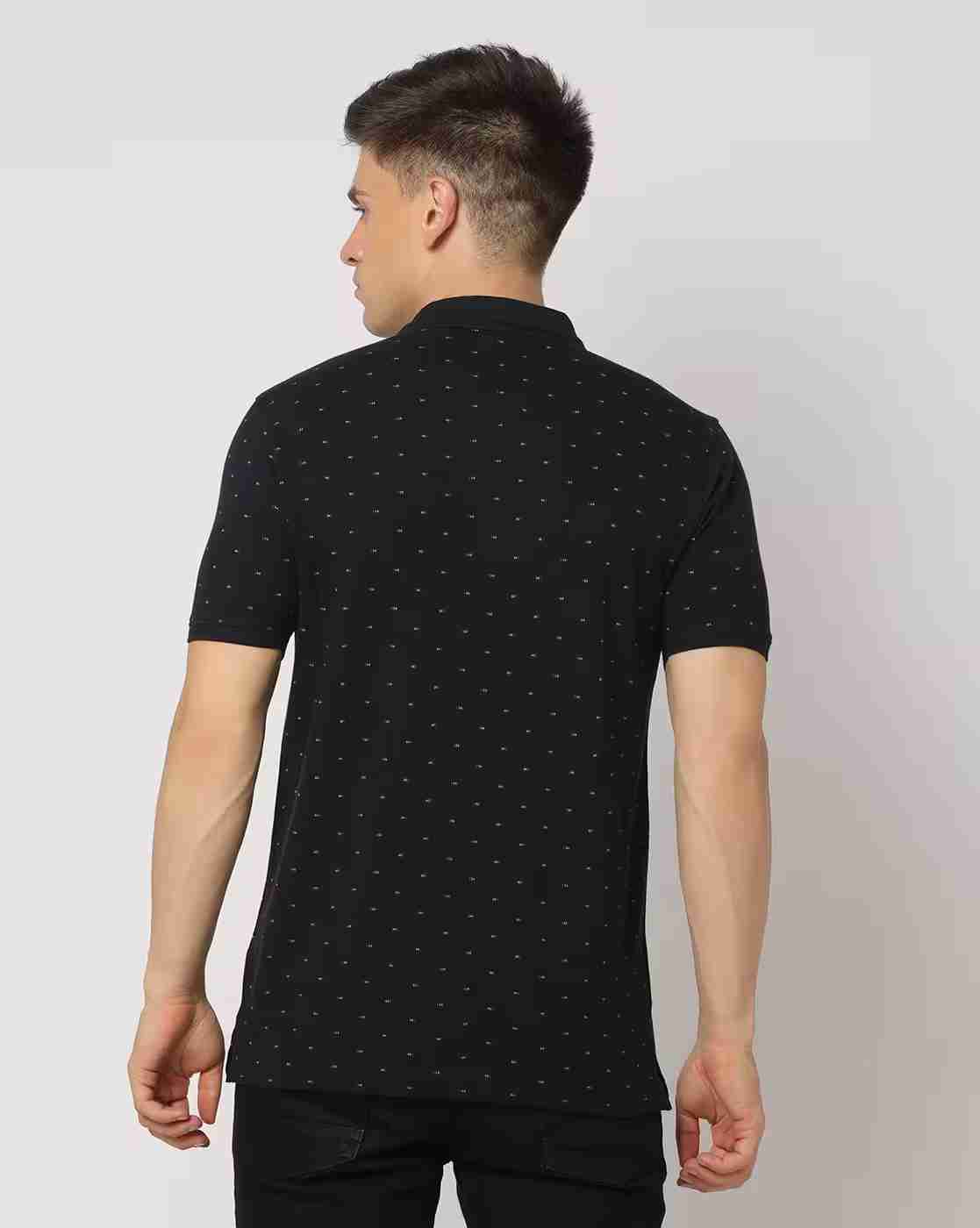 NETPLAY | Regular Fit Micro Print Polo T-Shirt|2