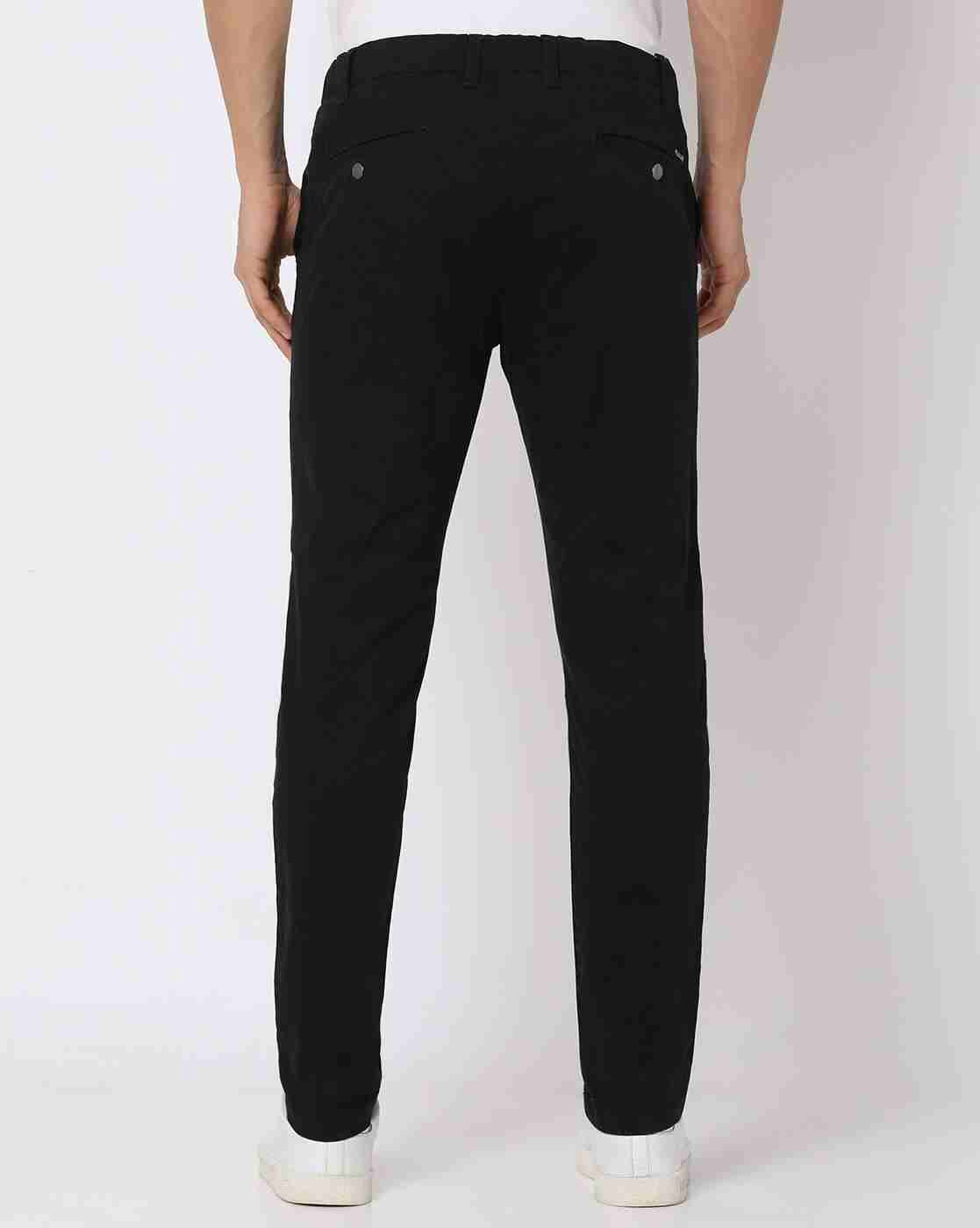 NETPLAY | Men Flat-Front Trousers|2