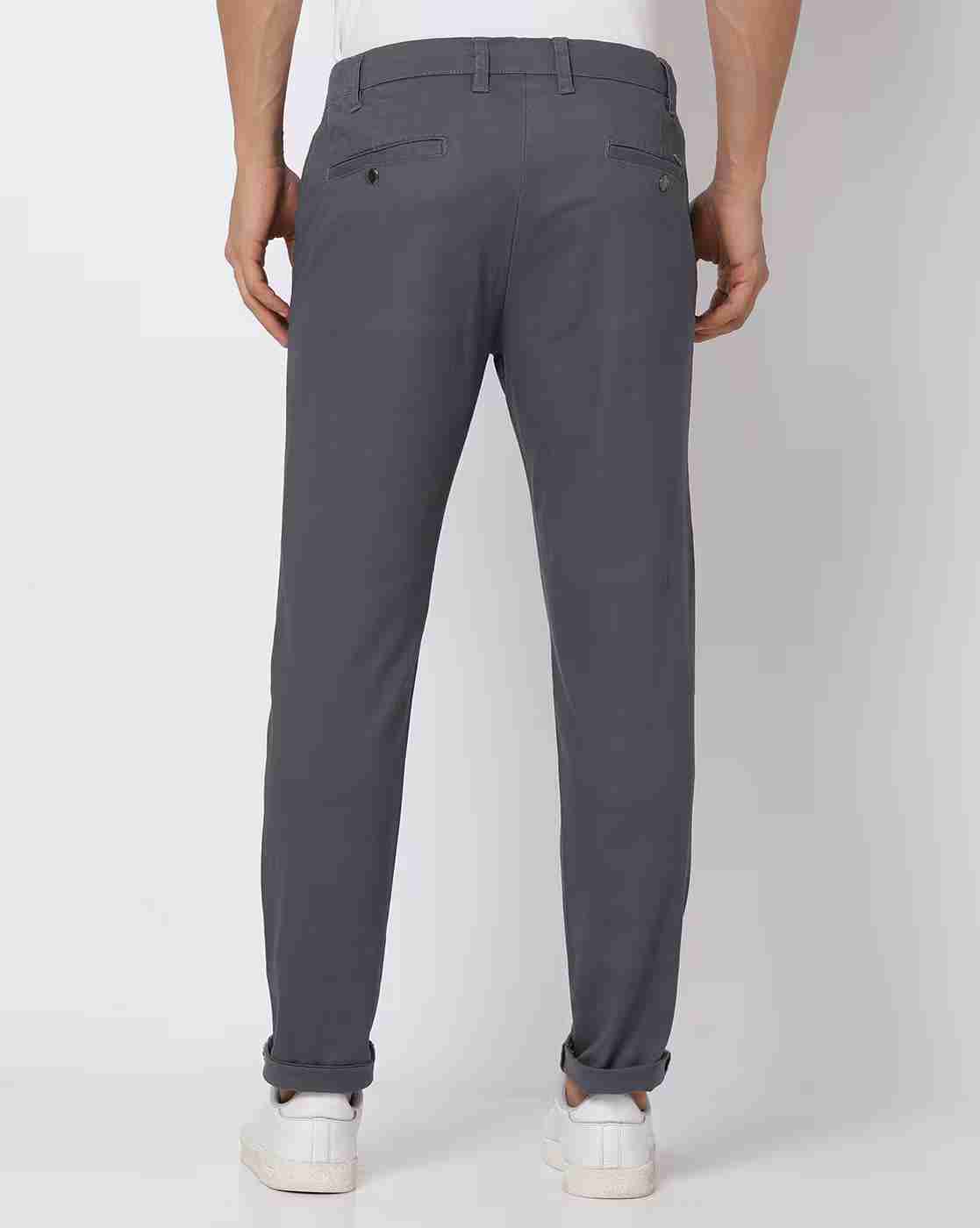 NETPLAY | Men Flat-Front Trousers|3