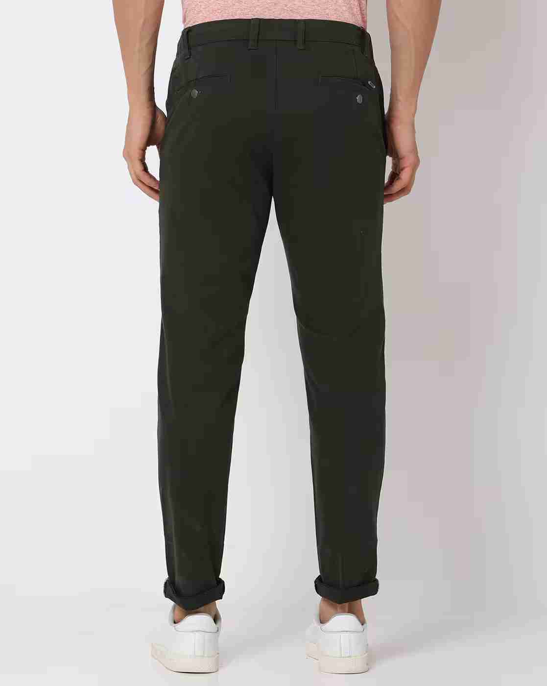 NETPLAY | Men Flat-Front Trousers|2