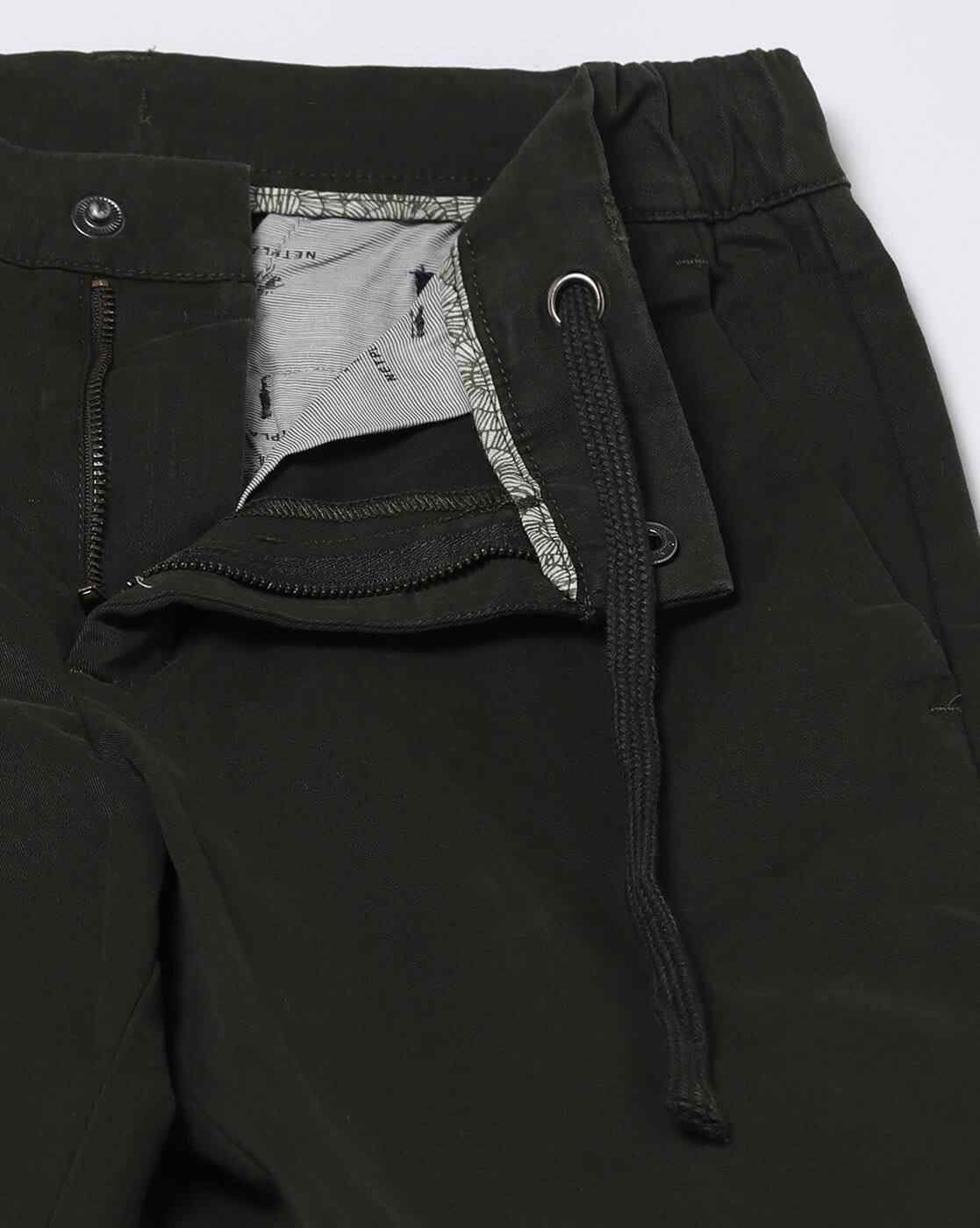 NETPLAY | Men Flat-Front Trousers|4