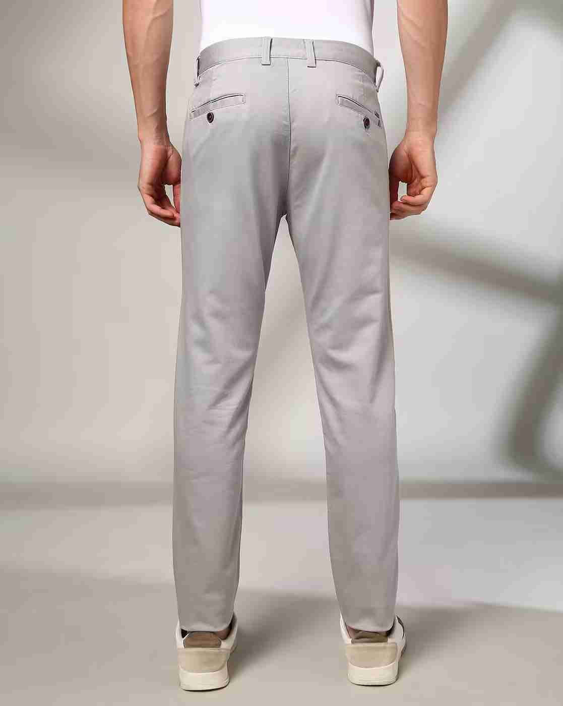 NETPLAY | Men Slim Fit Flat-Front Chinos|2