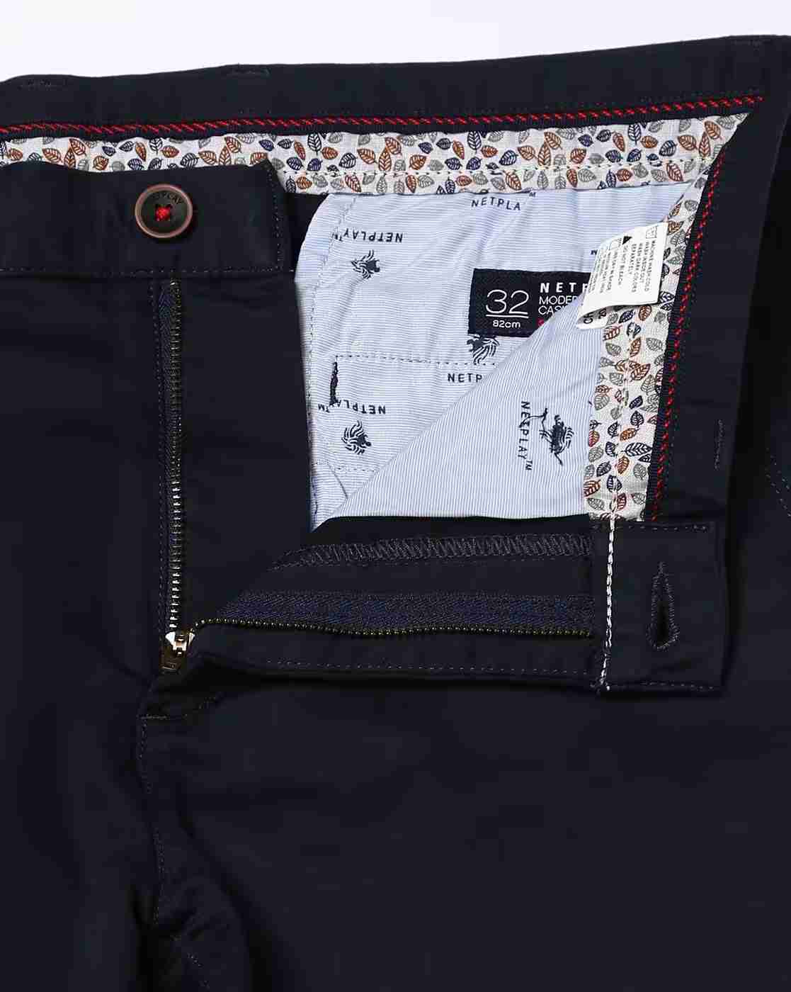NETPLAY | Men Slim Fit Chinos|4