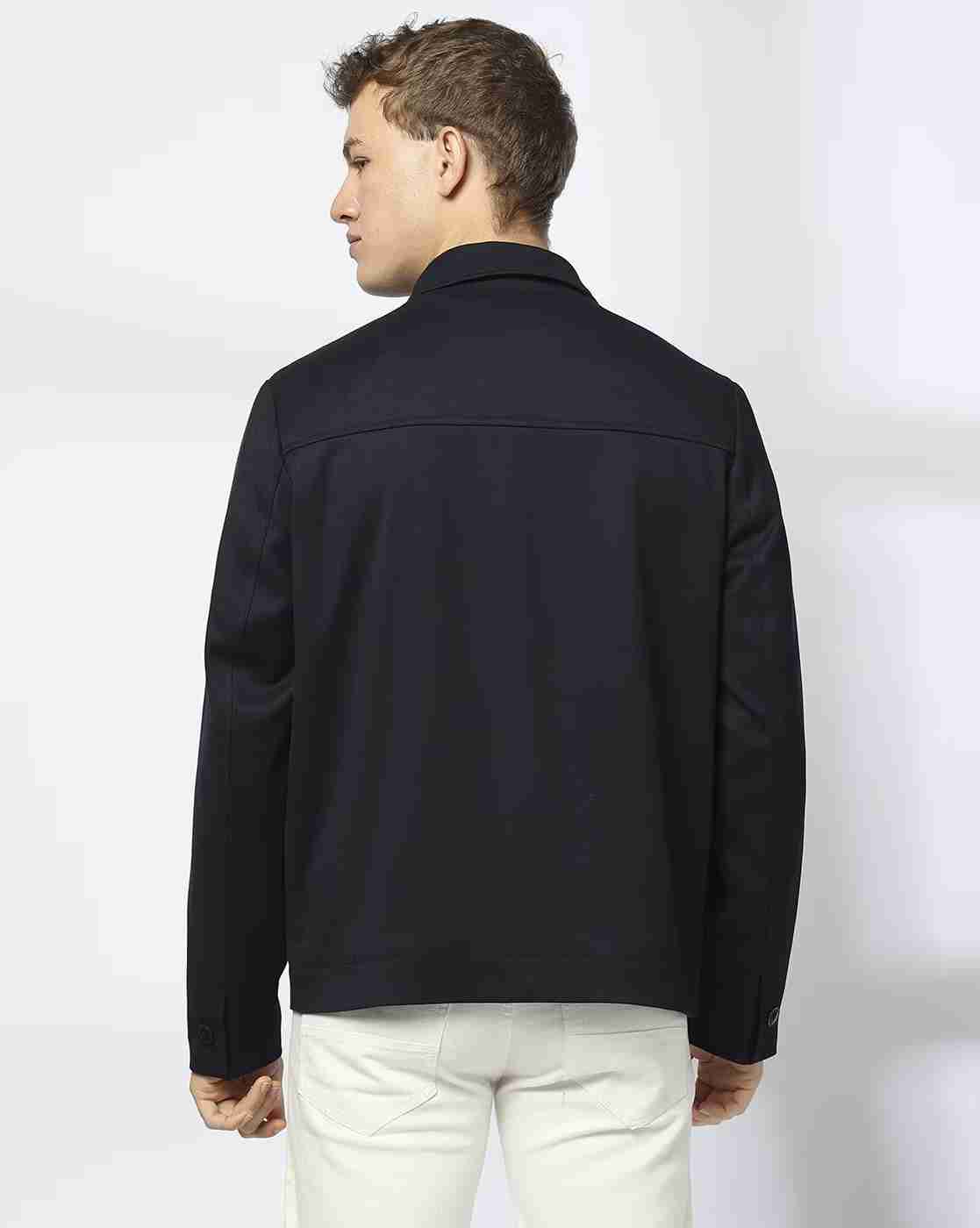 NETPLAY | Men Embroidered Regular Fit Jacket|2