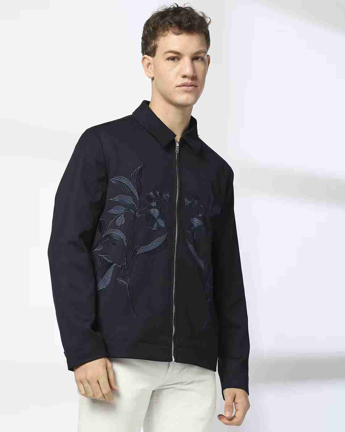 NETPLAY | Men Embroidered Regular Fit Jacket|3