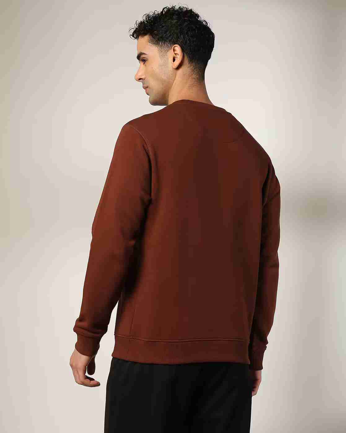 NETPLAY | Men Regular Fit Sweatshirt with Ribbed Hem|2
