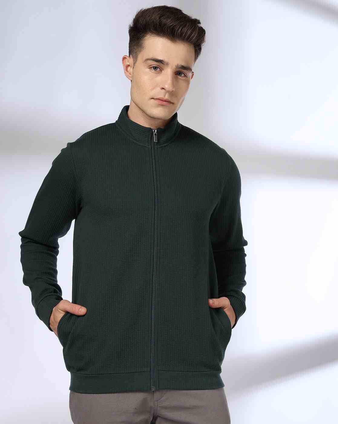NETPLAY | Men Striped Regular Fit Sweatshirt|3