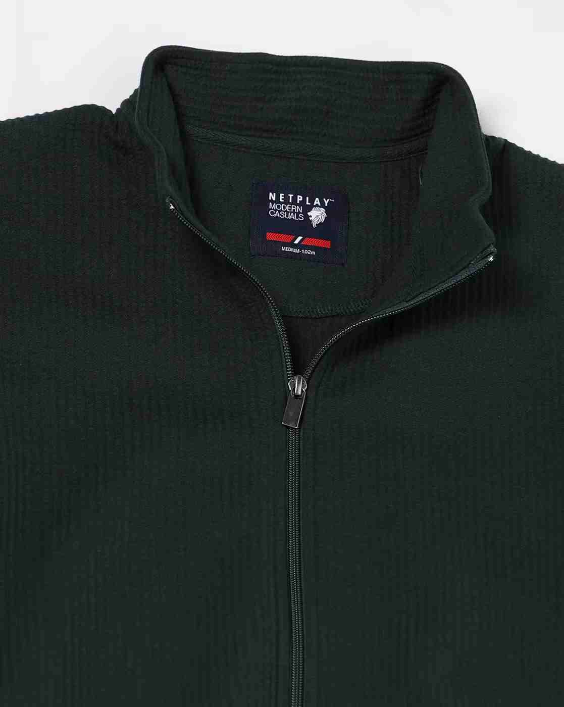 NETPLAY | Men Striped Regular Fit Sweatshirt|5