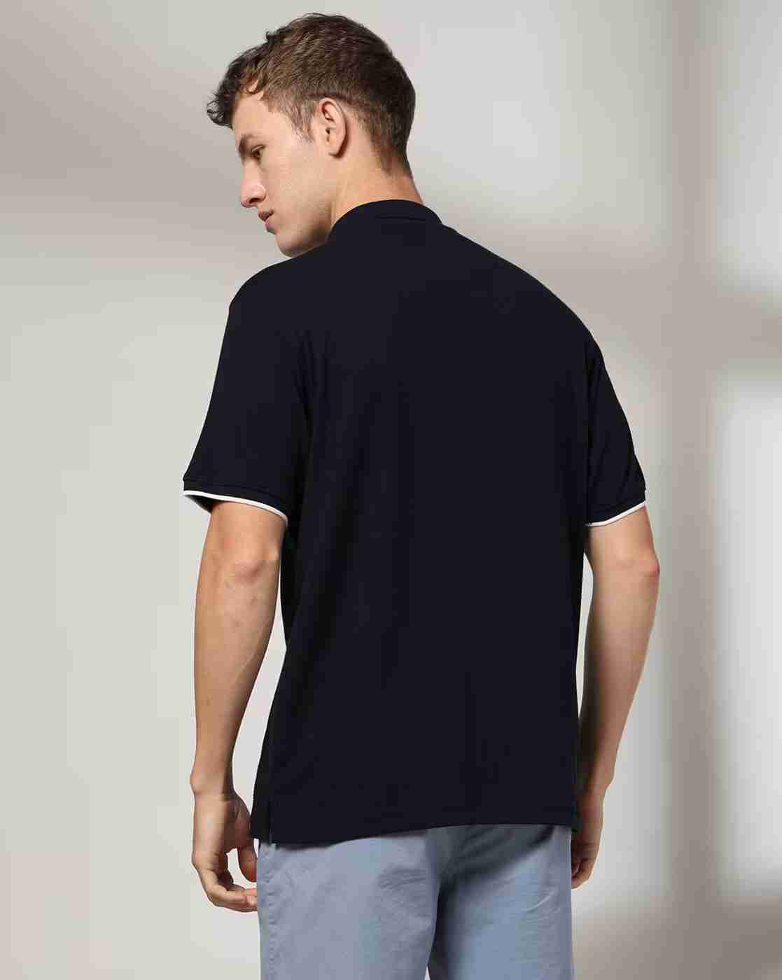 NETPLAY | Men Structured Regular Fit Polo T-Shirt with Welt Pocket|2
