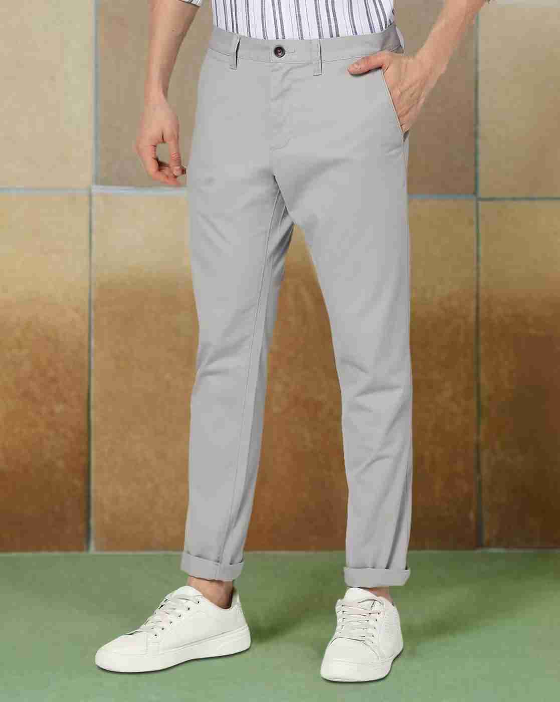 NETPLAY | Men Regular Fit Flat-Front Chinos|0