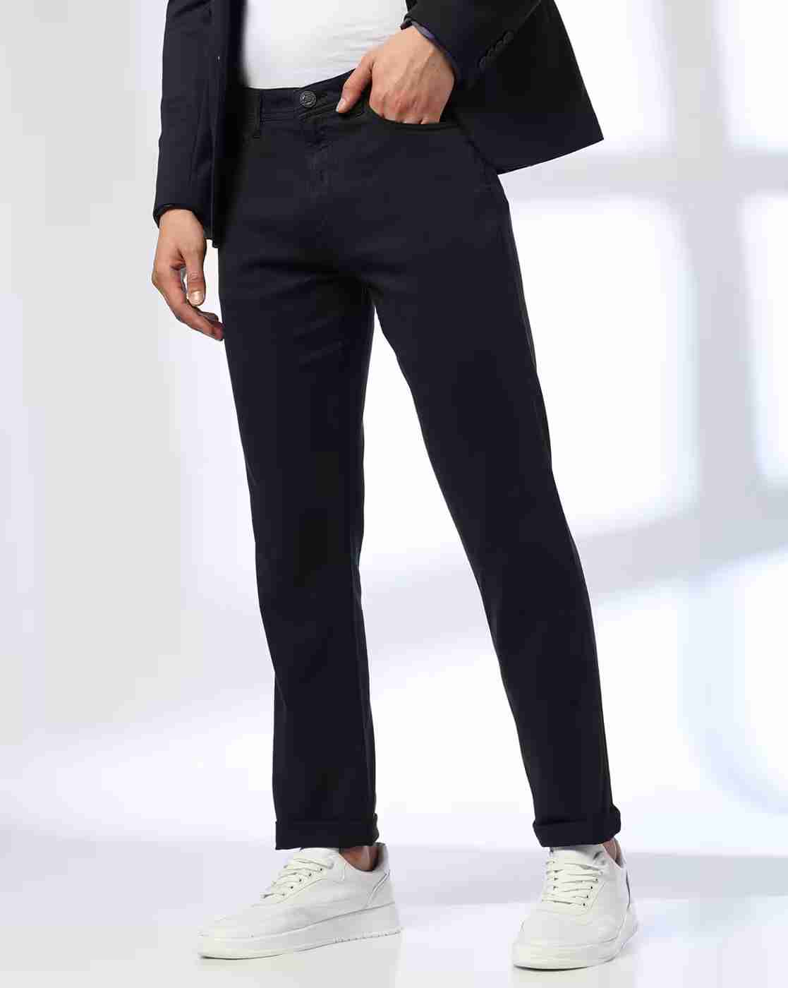 NETPLAY | Men Flat-Front Tapered Fit Chinos|0