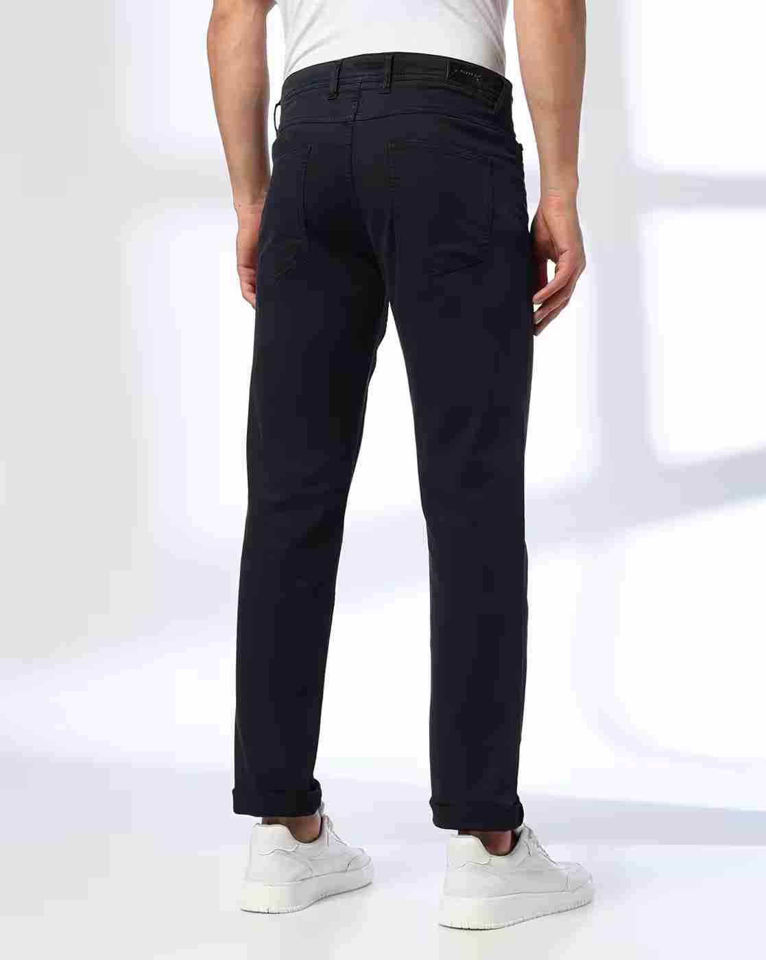 NETPLAY | Men Flat-Front Tapered Fit Chinos|2