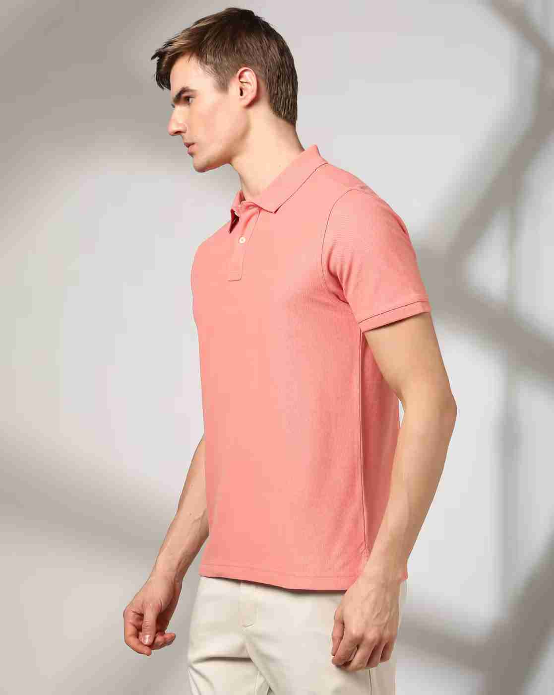 NETPLAY | Men Slim Fit Cotton Polo T-Shirt|1