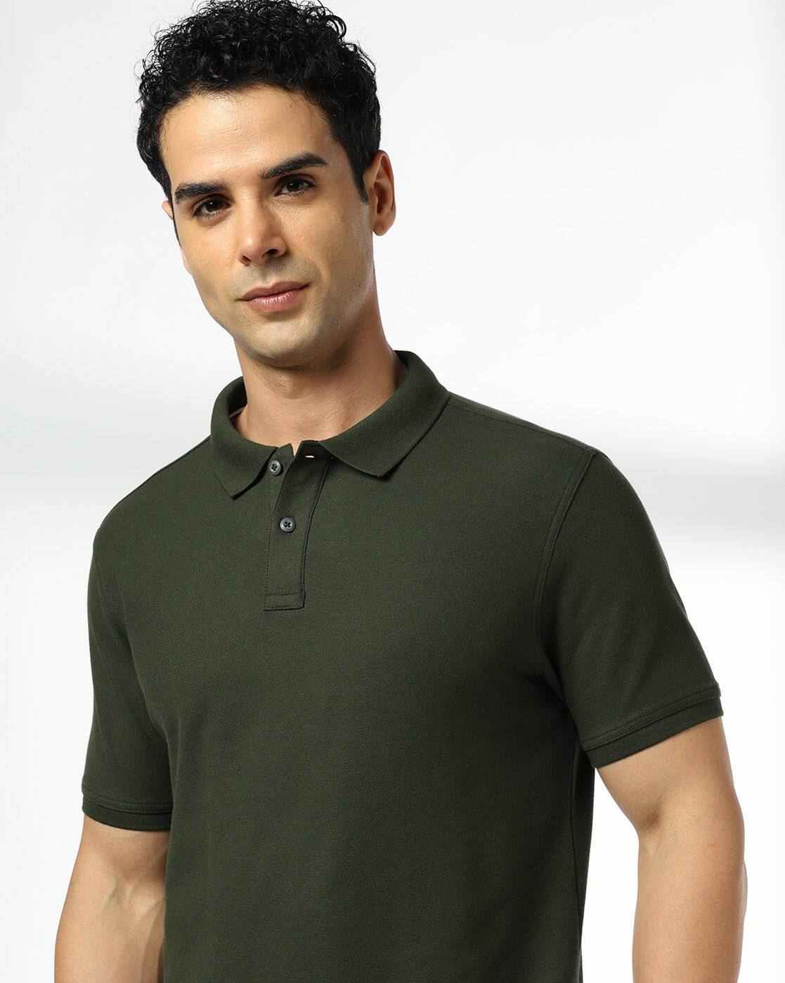 NETPLAY | Men Slim Fit Cotton Polo T-Shirt|0