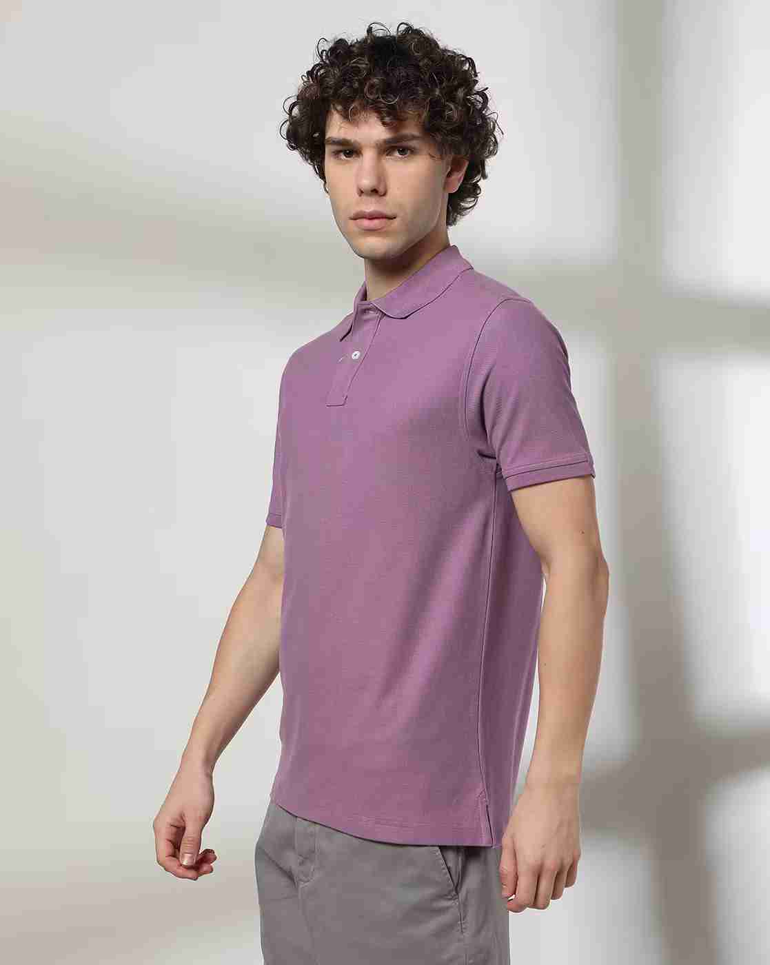 NETPLAY | Men Slim Fit Cotton Polo T-Shirt|1
