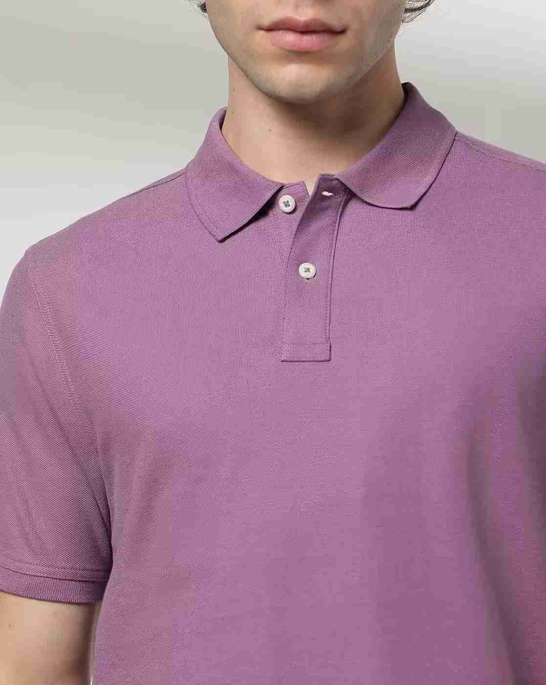 NETPLAY | Men Slim Fit Cotton Polo T-Shirt|3