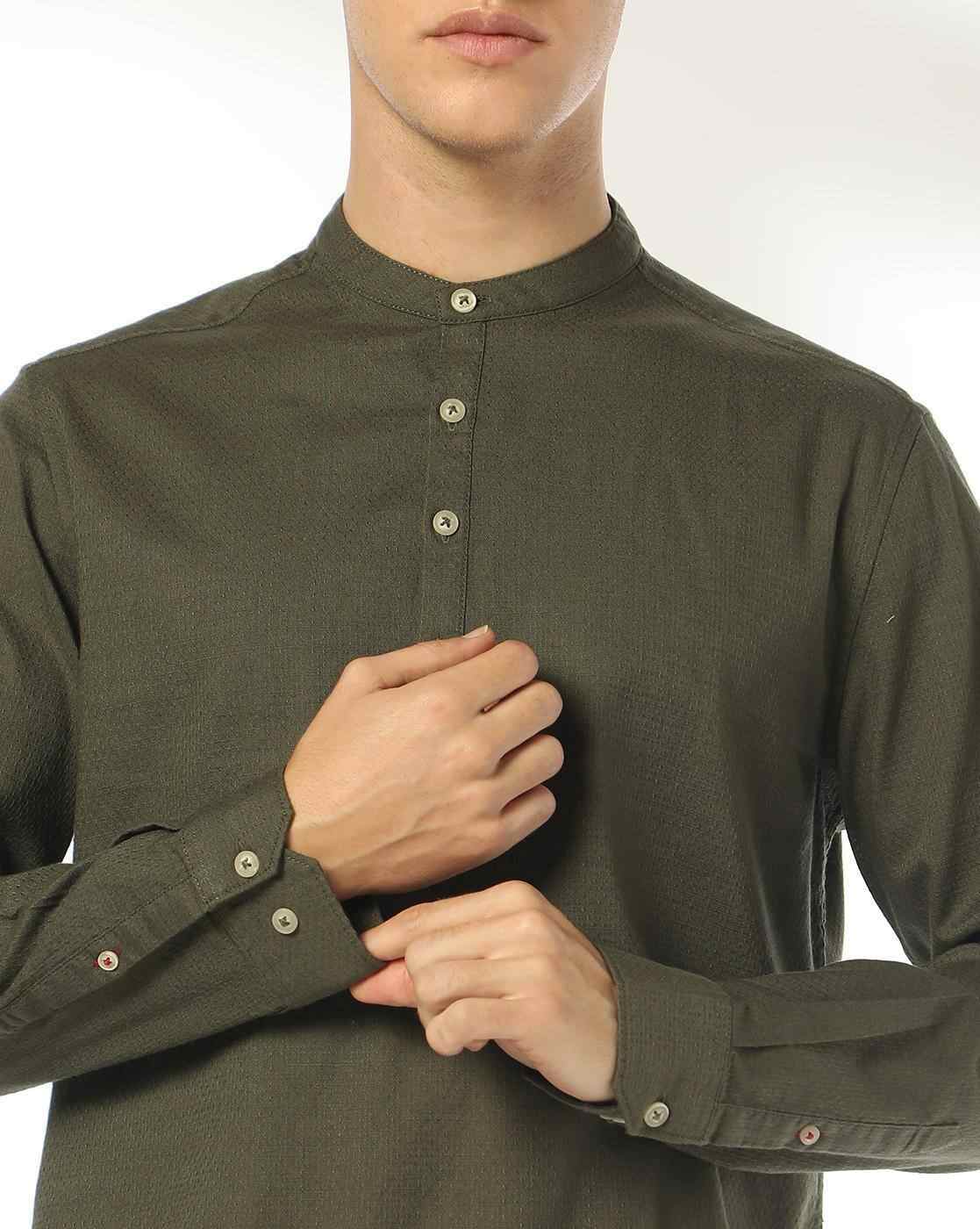 NETPLAY | Men Smart Fit Cotton Shirt|4