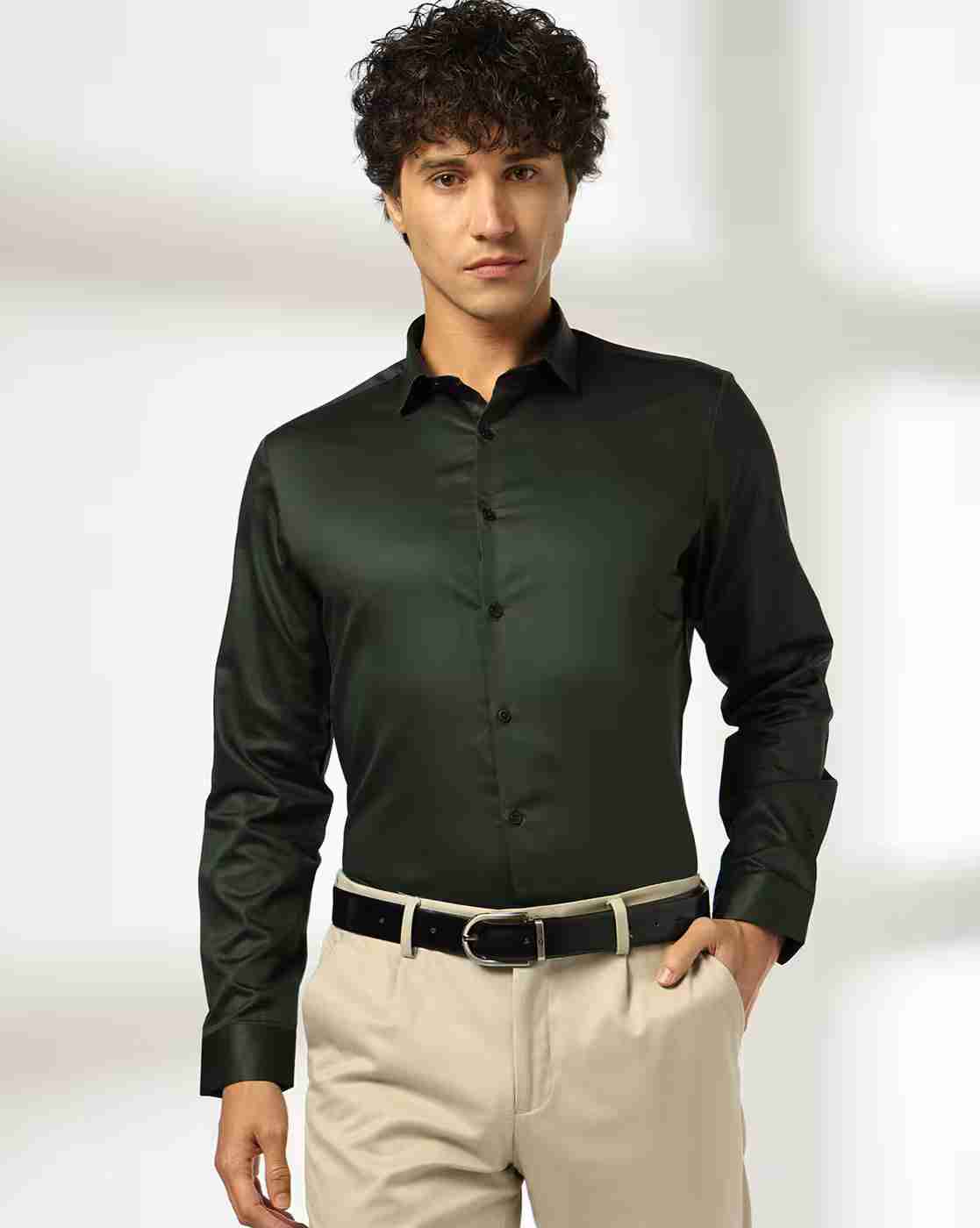 Men Slim Fit Shirt