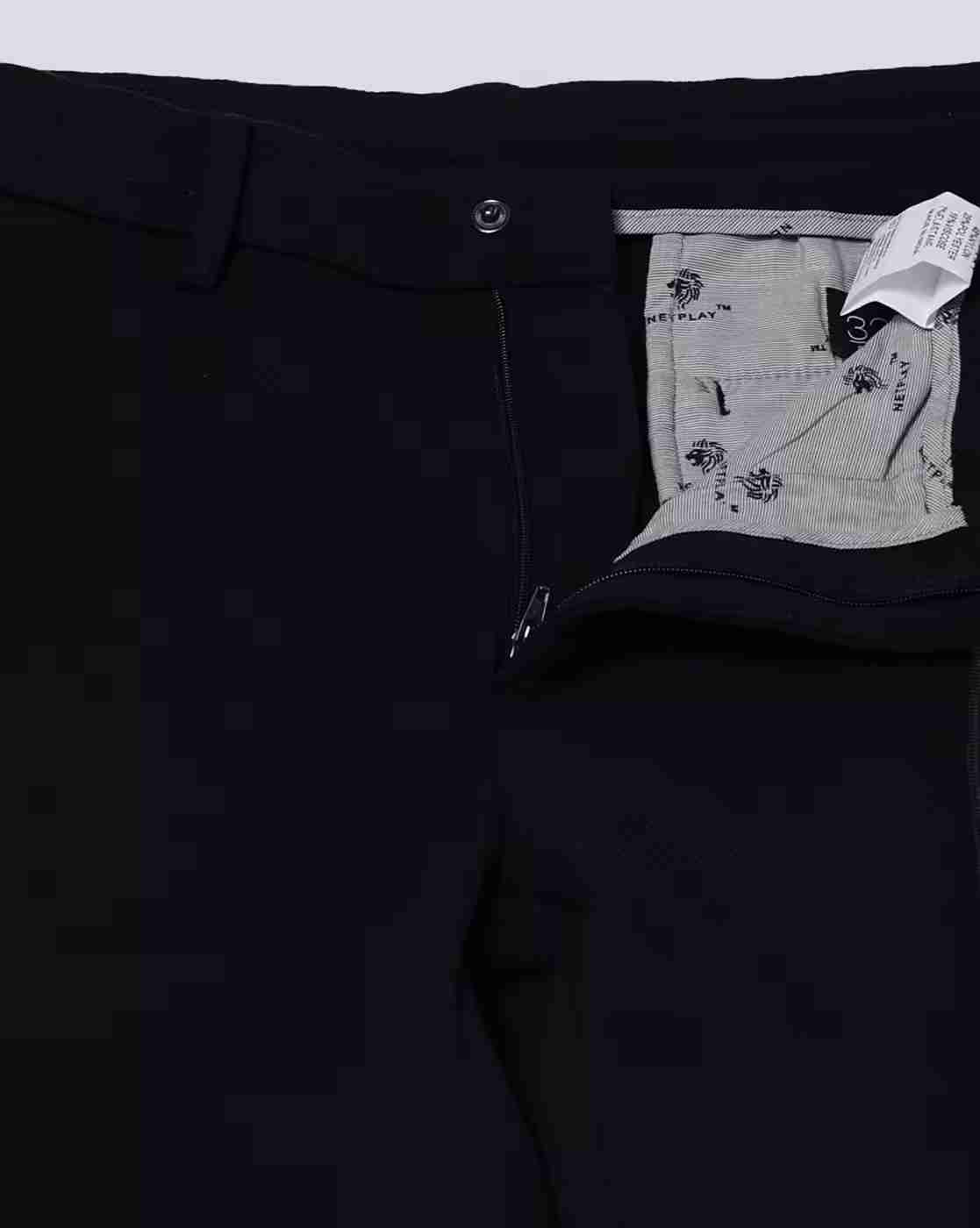 NETPLAY | Men Pull-On Knit Cropped Fit Flat-Front Chinos|4