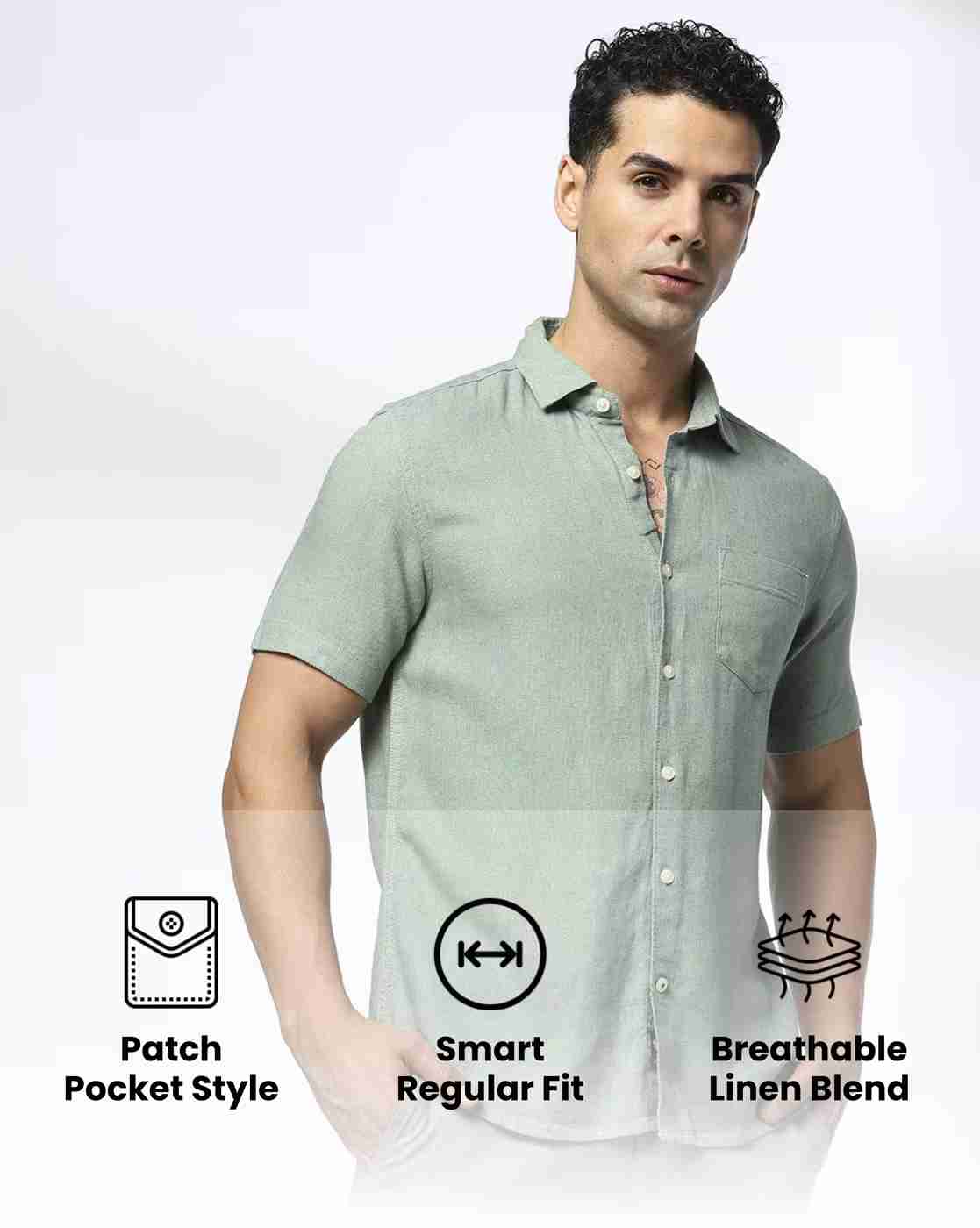 Men Smart Fit Shirt