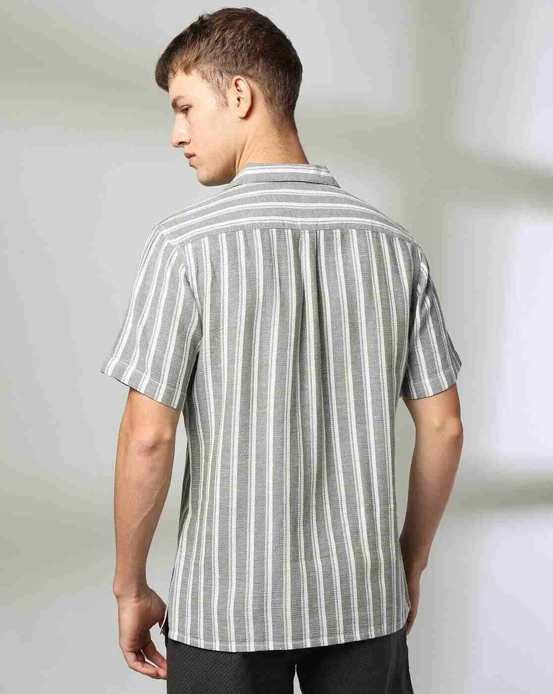 NETPLAY | Men Striped Smart Fit Shirt|2