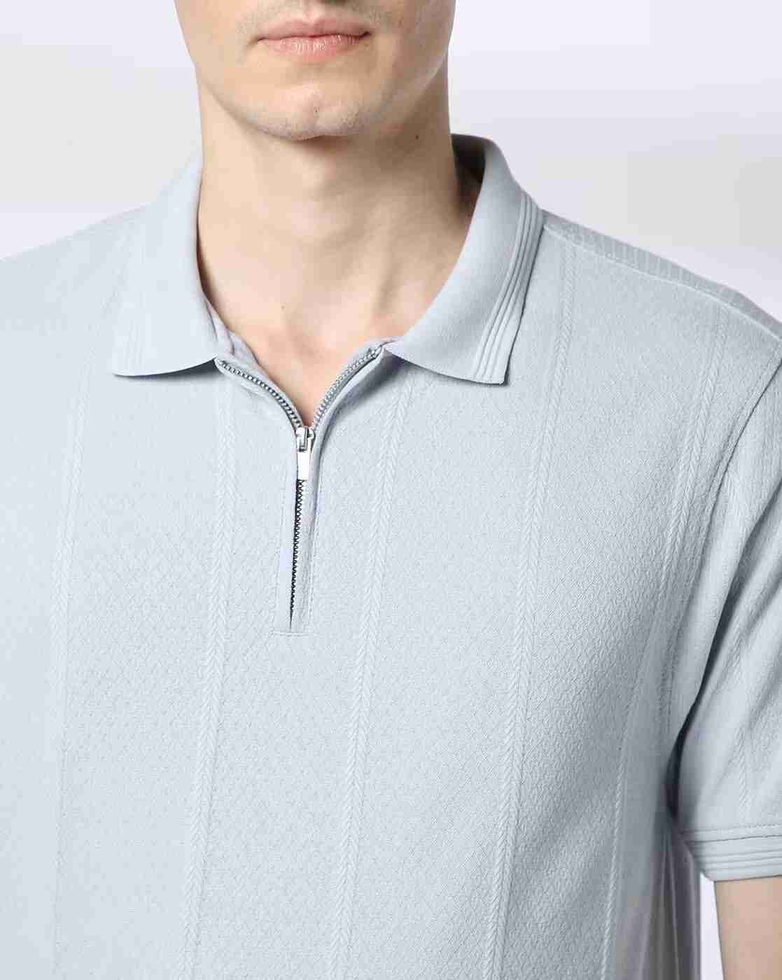 NETPLAY | Men Striped Slim Fit Polo T-Shirt|4