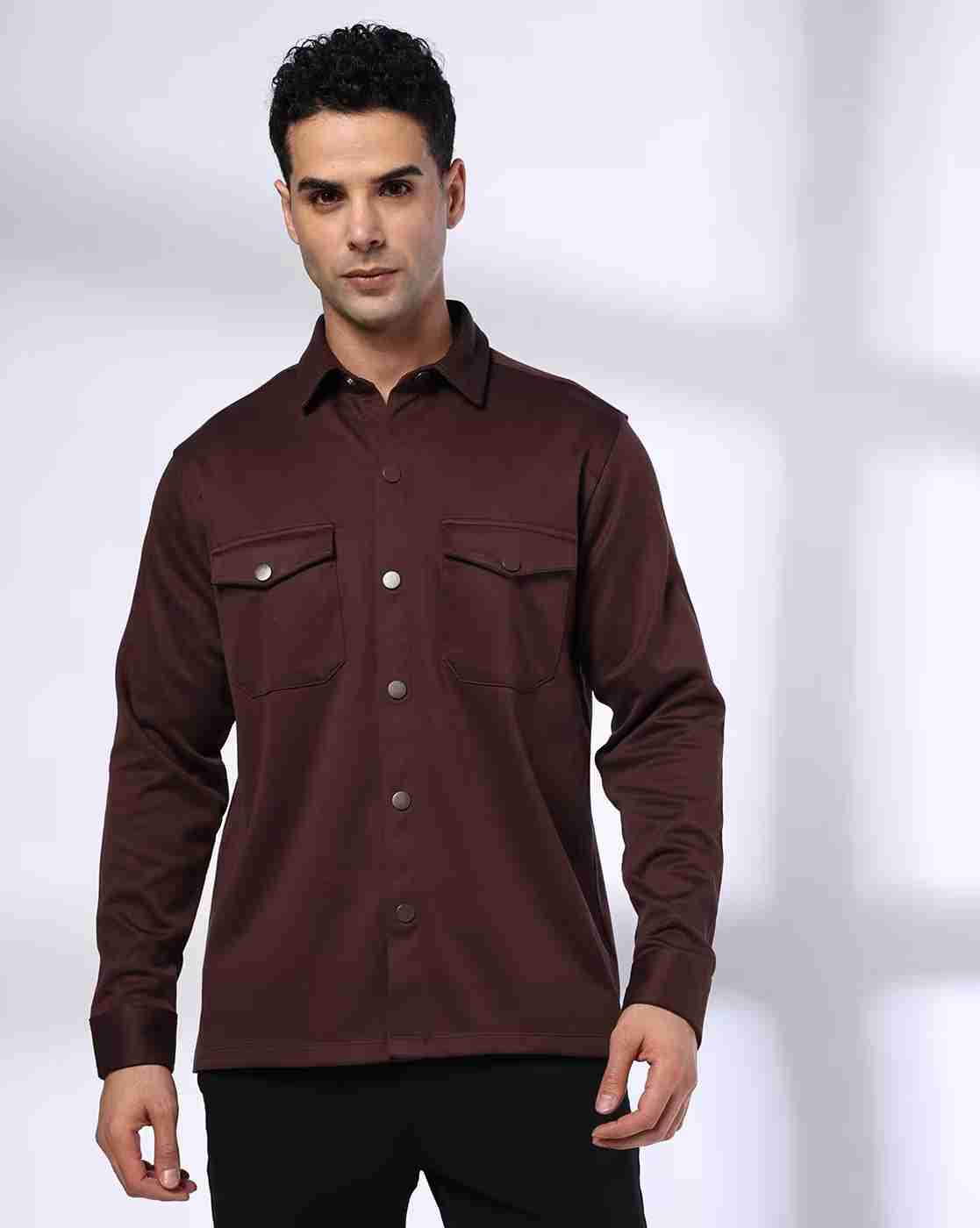 NETPLAY | Men Slim Fit Shacket|1