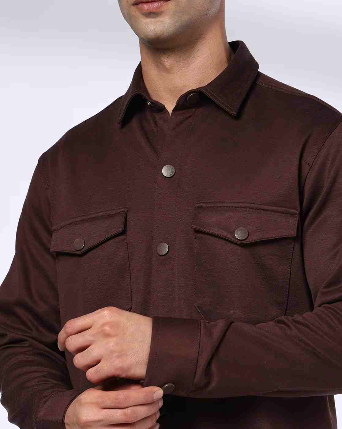 NETPLAY | Men Slim Fit Shacket|4