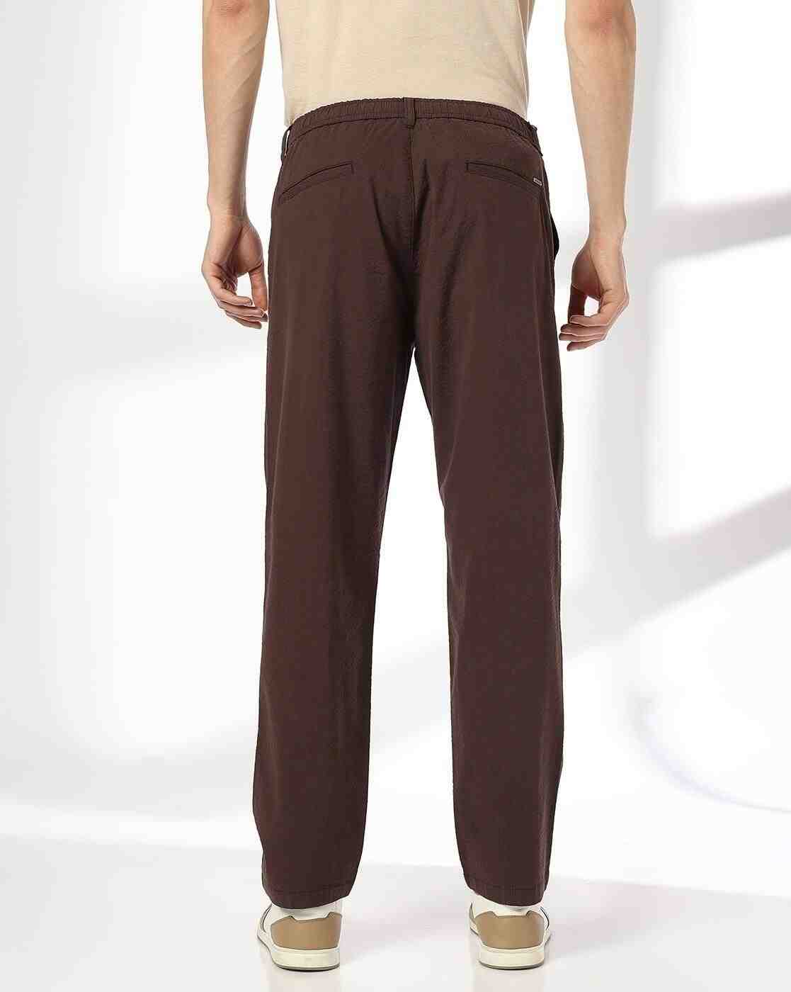 NETPLAY | Men Seersucker Regular Fit Chinos|2