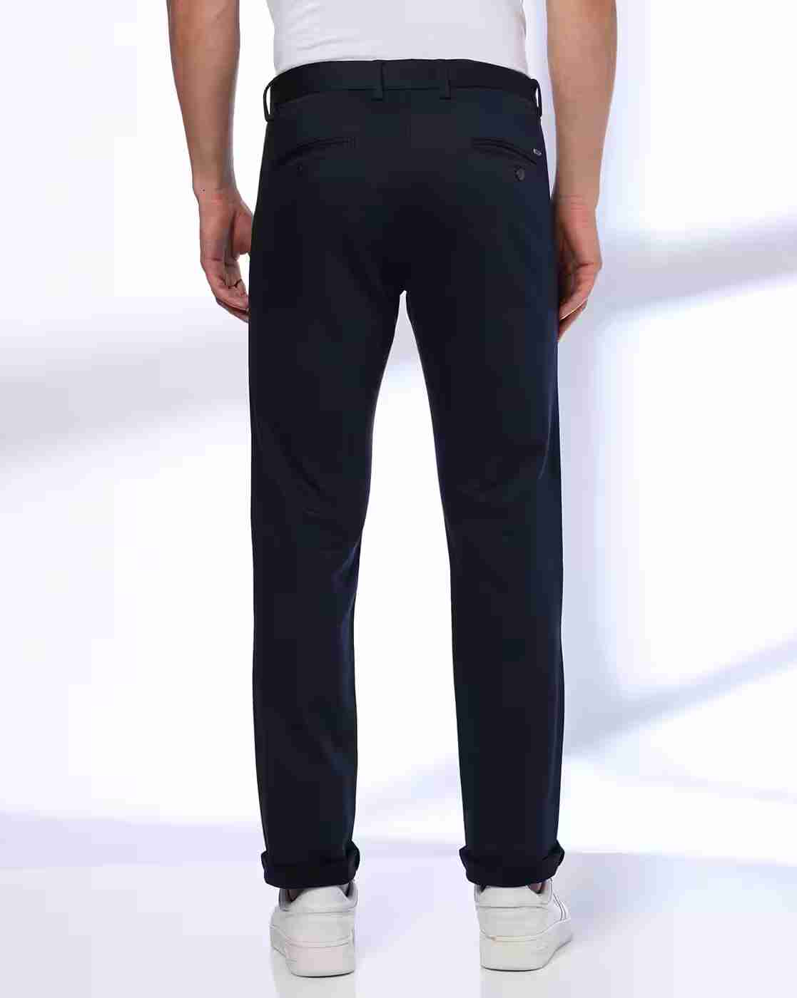 NETPLAY | Men Tapered Fit Flat-Front Chinos|2
