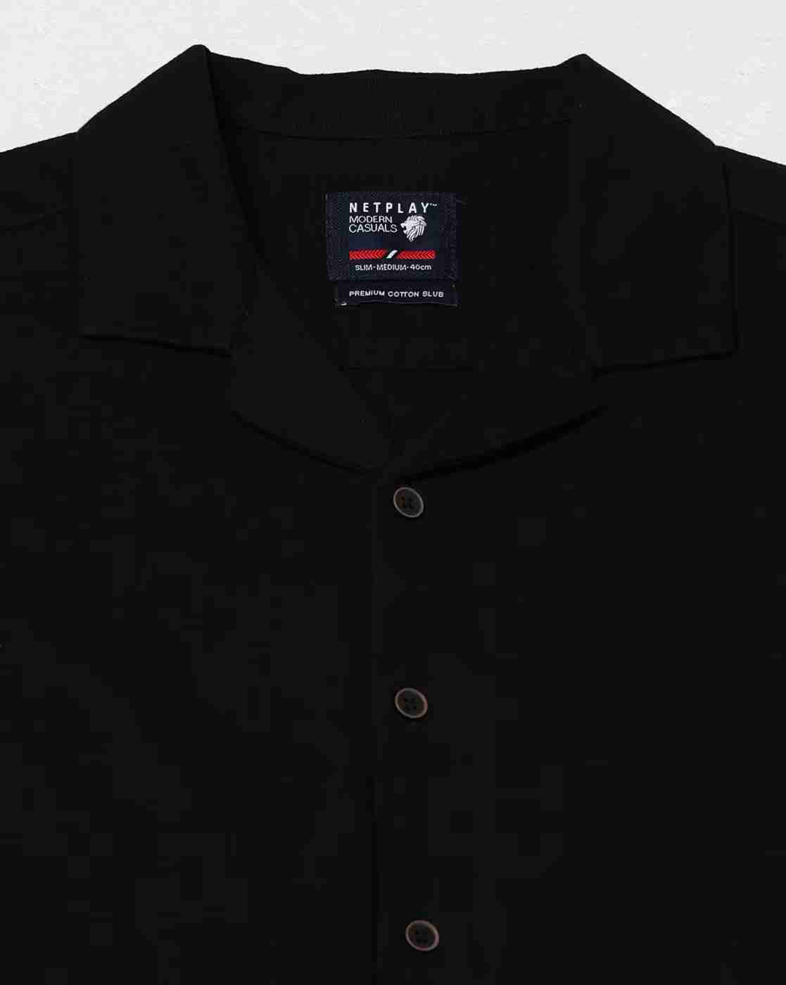 NETPLAY | Men Smart Fit Resort Shirt|5