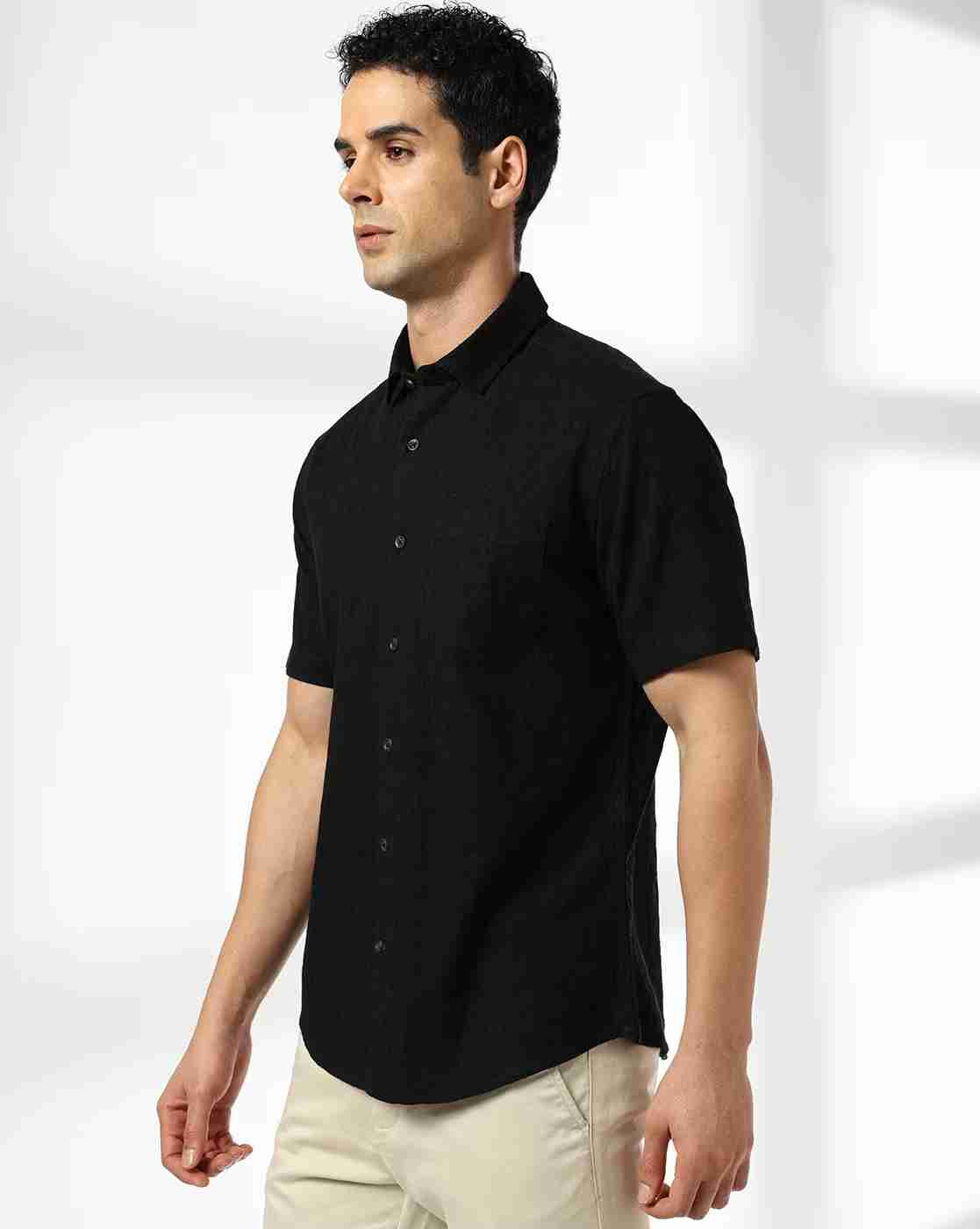 NETPLAY | Men Smart Fit Shirt with Patch Pocket|1