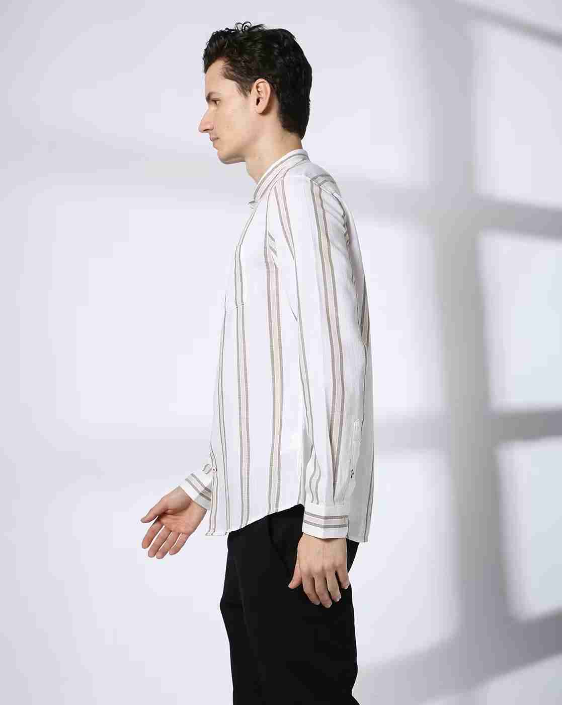 NETPLAY | Men Striped Smart Fit Shirt|2