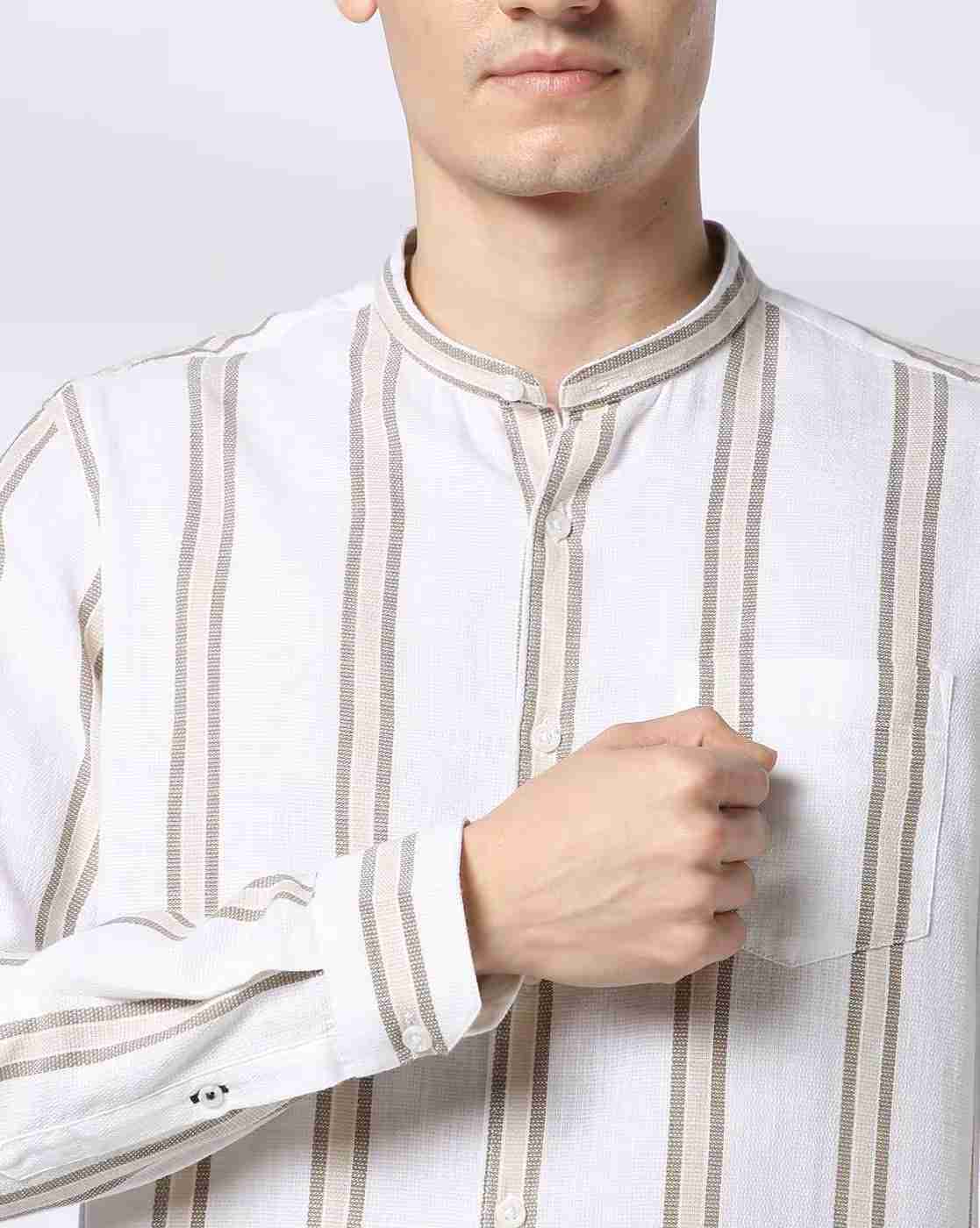 NETPLAY | Men Striped Smart Fit Shirt|4