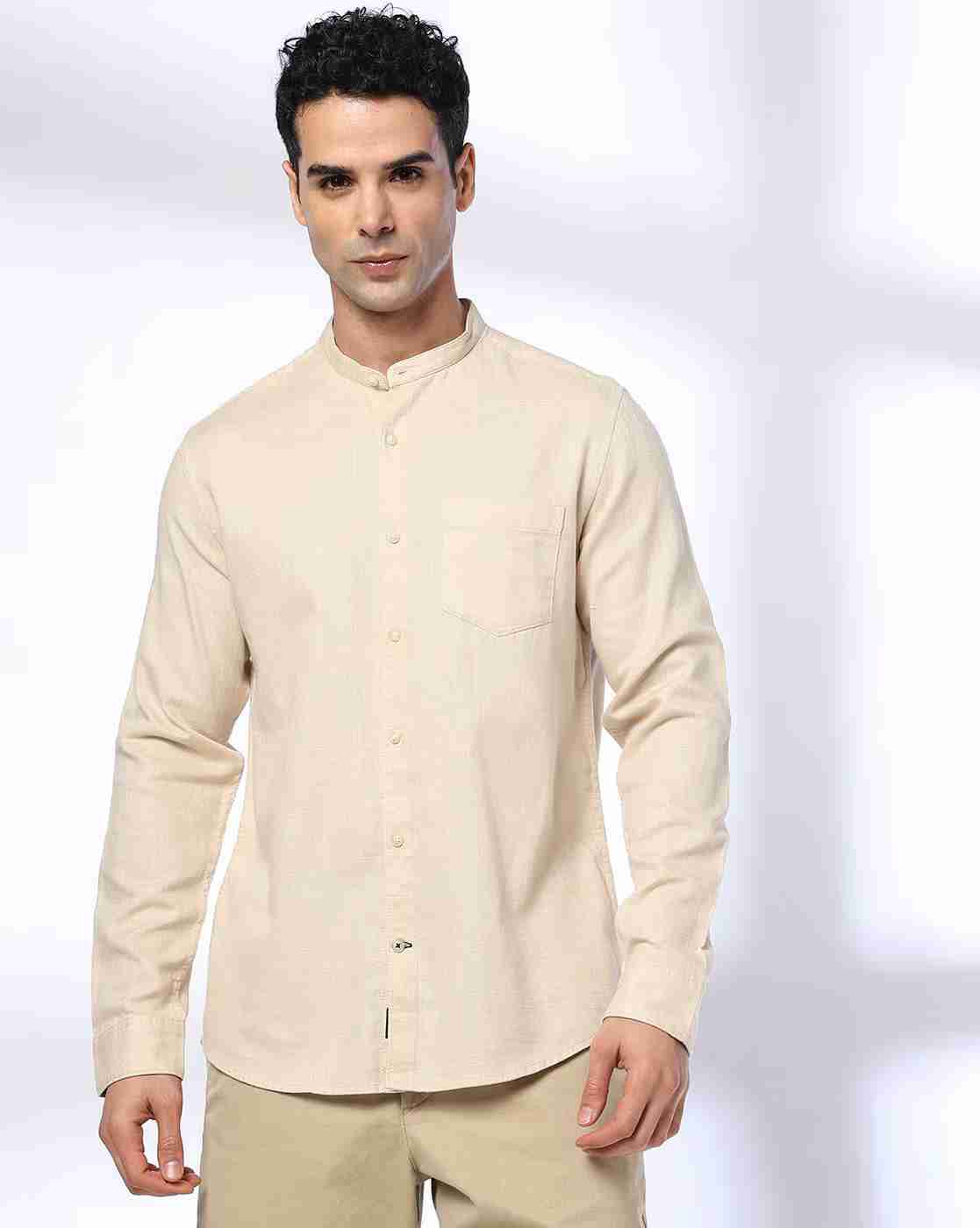 NETPLAY | Men Smart Fit Shirt with Patch Pocket|3