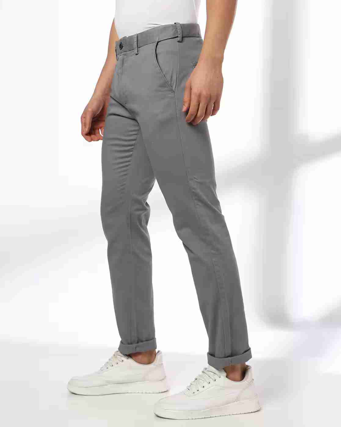 NETPLAY | Men Tapered Fit Flexi-Waist Chinos|1