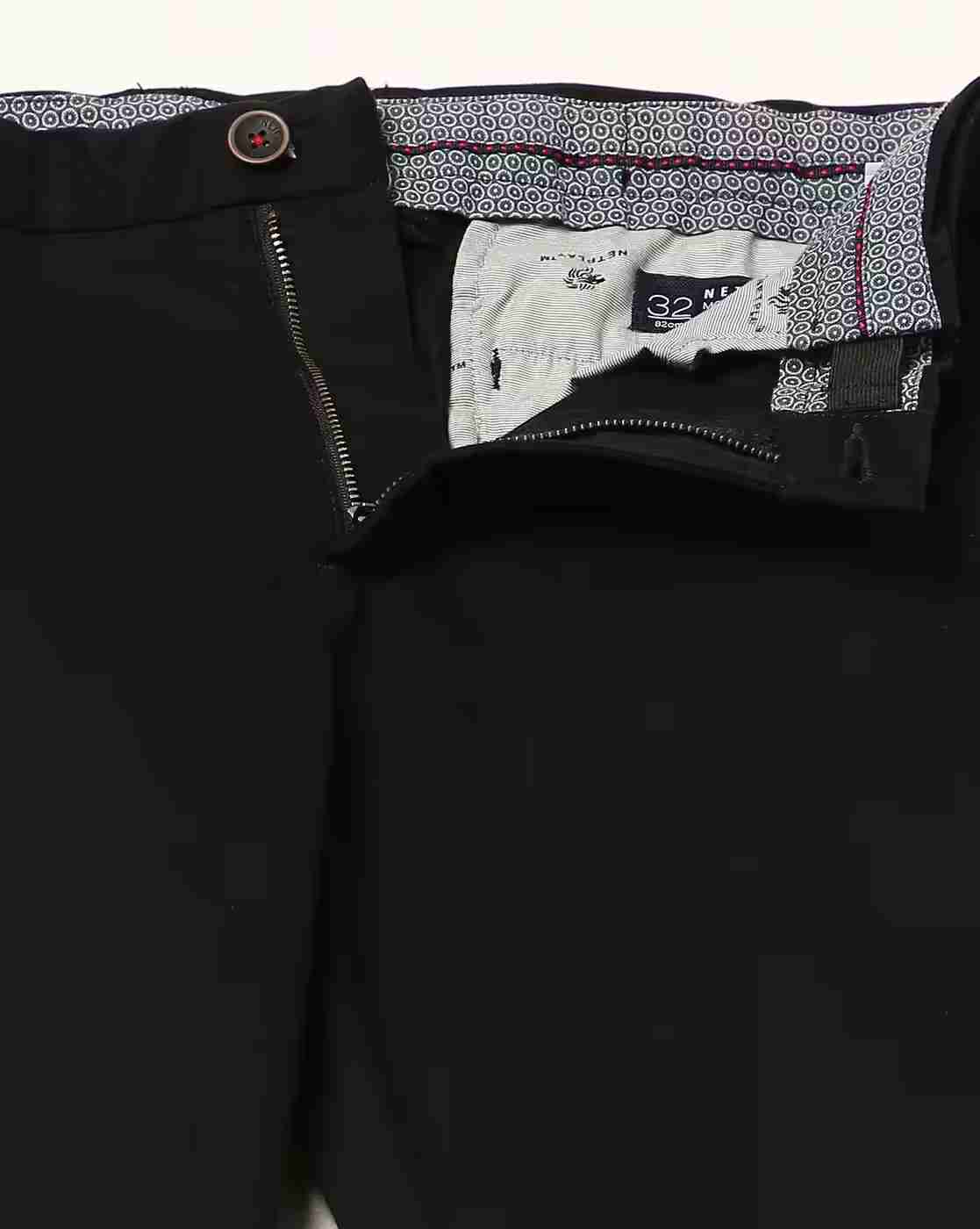 NETPLAY | Men Tapered Fit Flat-Front Chinos|4