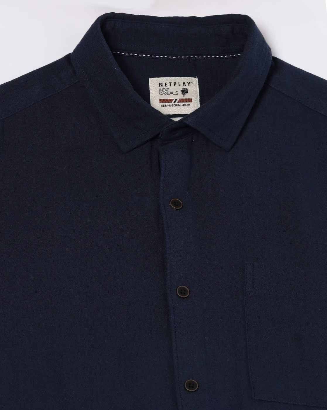 NETPLAY | Men Smart Fit Shirt|4