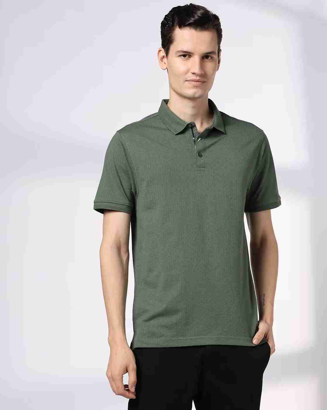 Men Slim Fit Polo T-Shirt