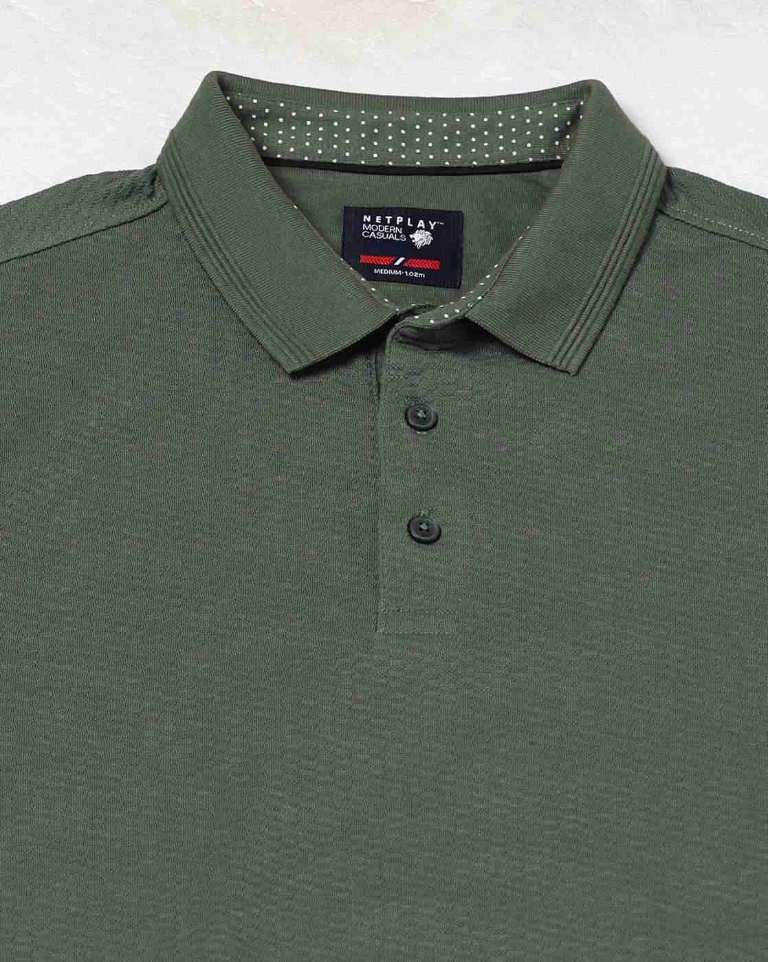 NETPLAY | Men Slim Fit Polo T-Shirt|4