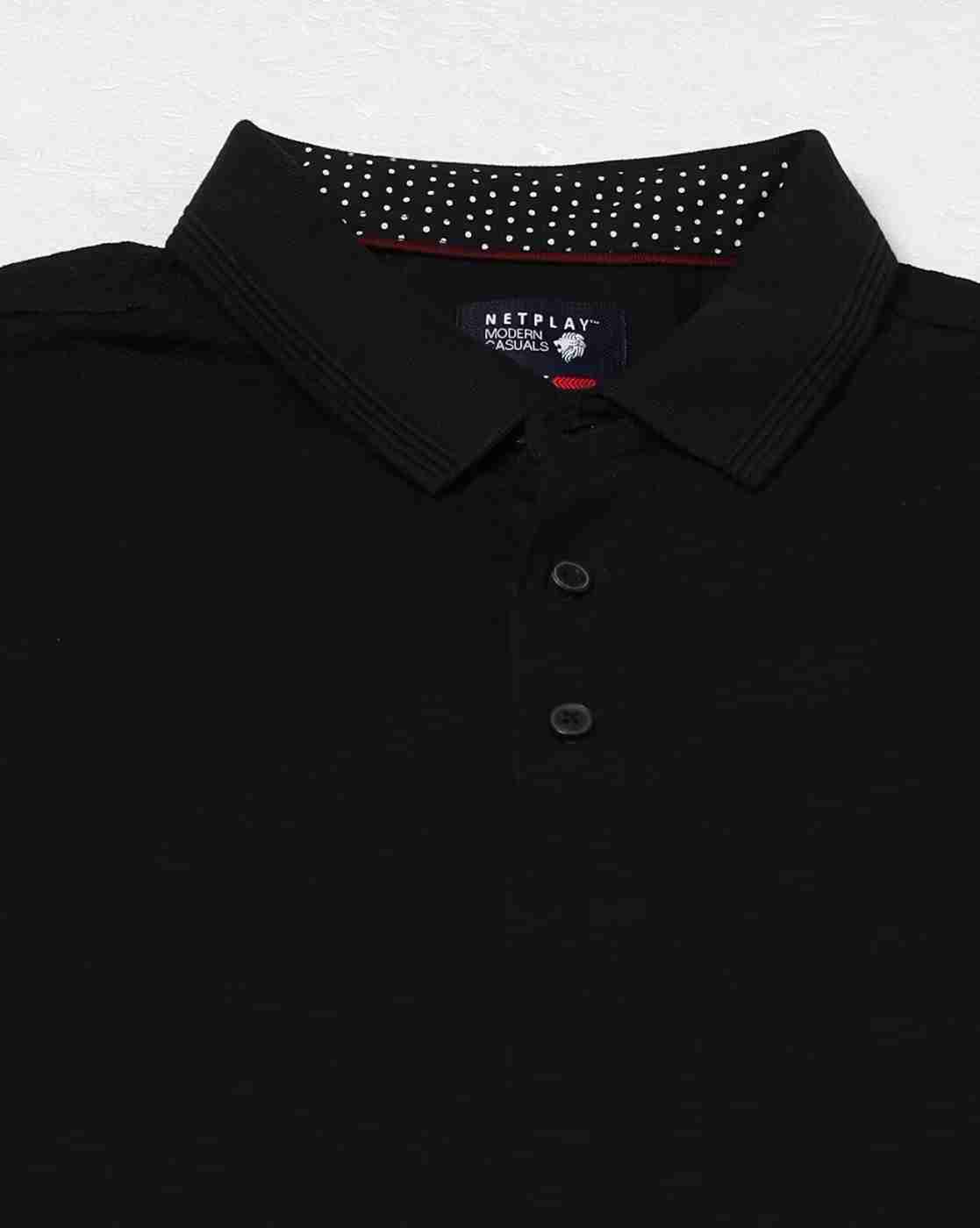 NETPLAY | Men Slim Fit Polo T-Shirt|5