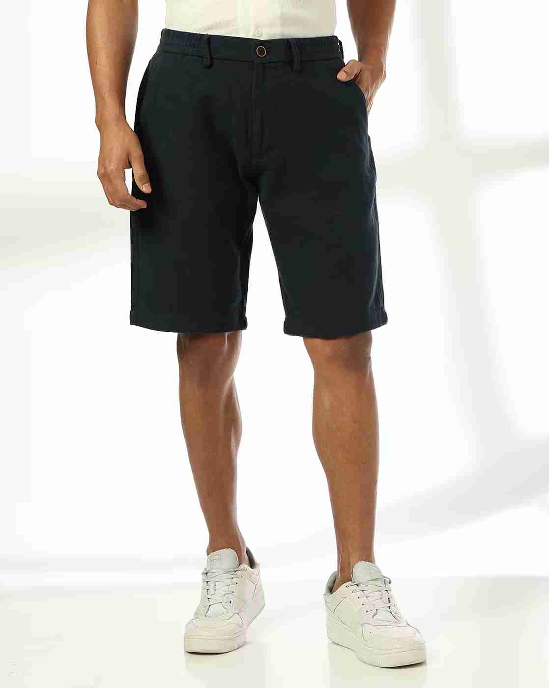 NETPLAY | Men Regular Fit Shorts with Insert Pockets|0